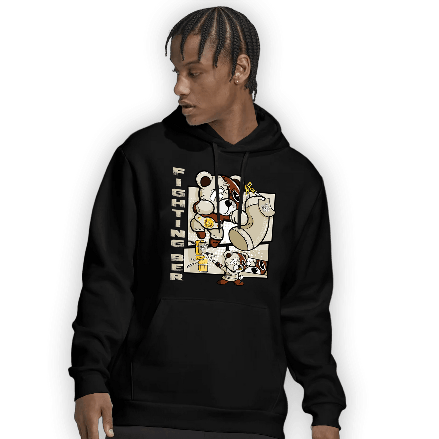 Gratitude 11s Hoodie Match BER Fighting Boxing - NastyJamz