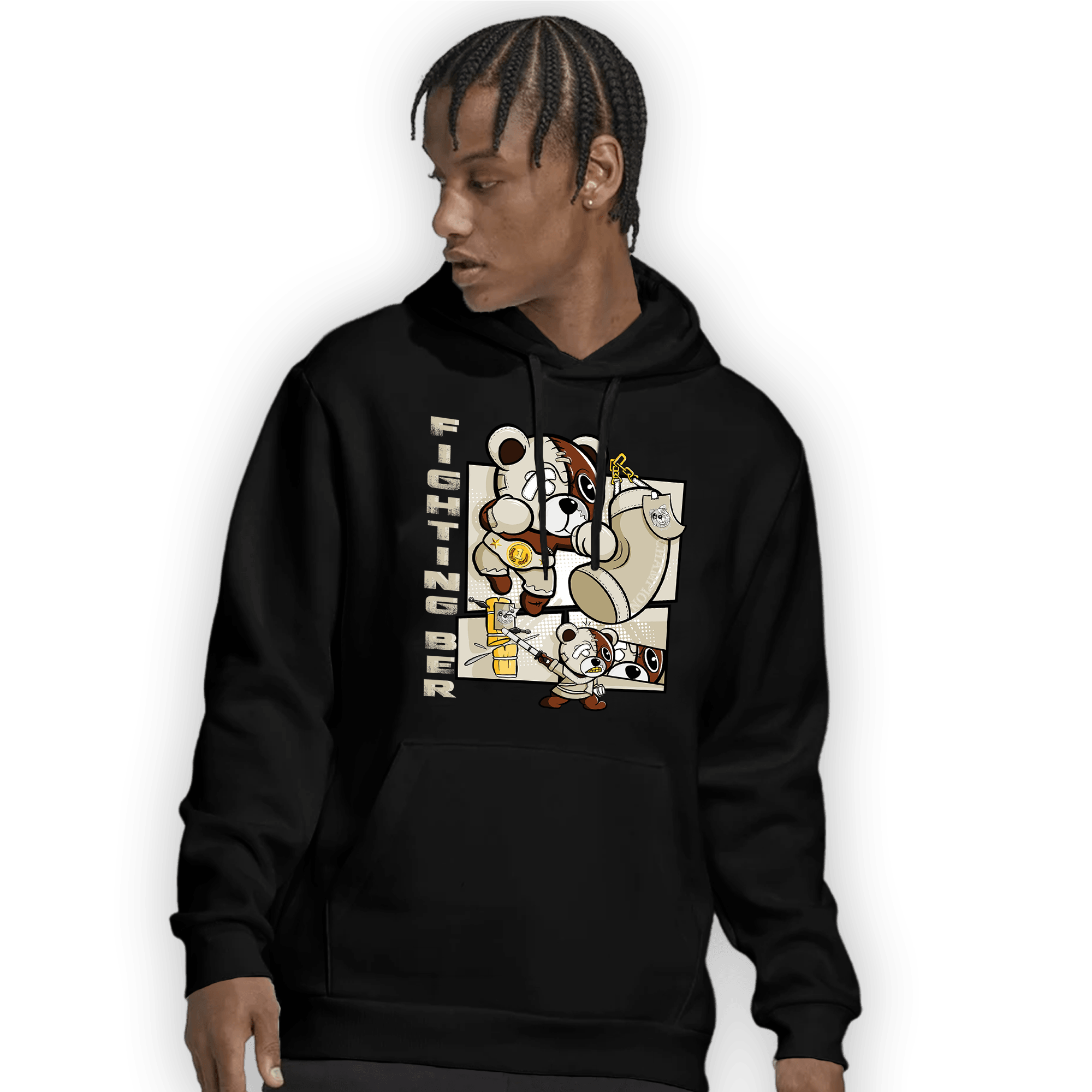 Gratitude 11s Hoodie Match BER Fighting Boxing - NastyJamz