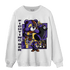 Field Purple 12s Sweatshirt Match BER Fighting Boxing - NastyJamz