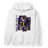 Field Purple 12s Hoodie Match BER Fighting Boxing - NastyJamz