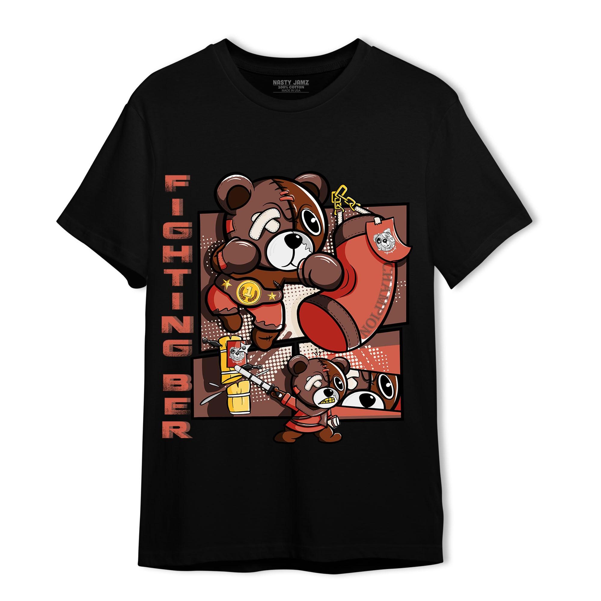 High OG Dusted Clay 1s T Shirt Match BER Fighting Boxing - NastyJamz