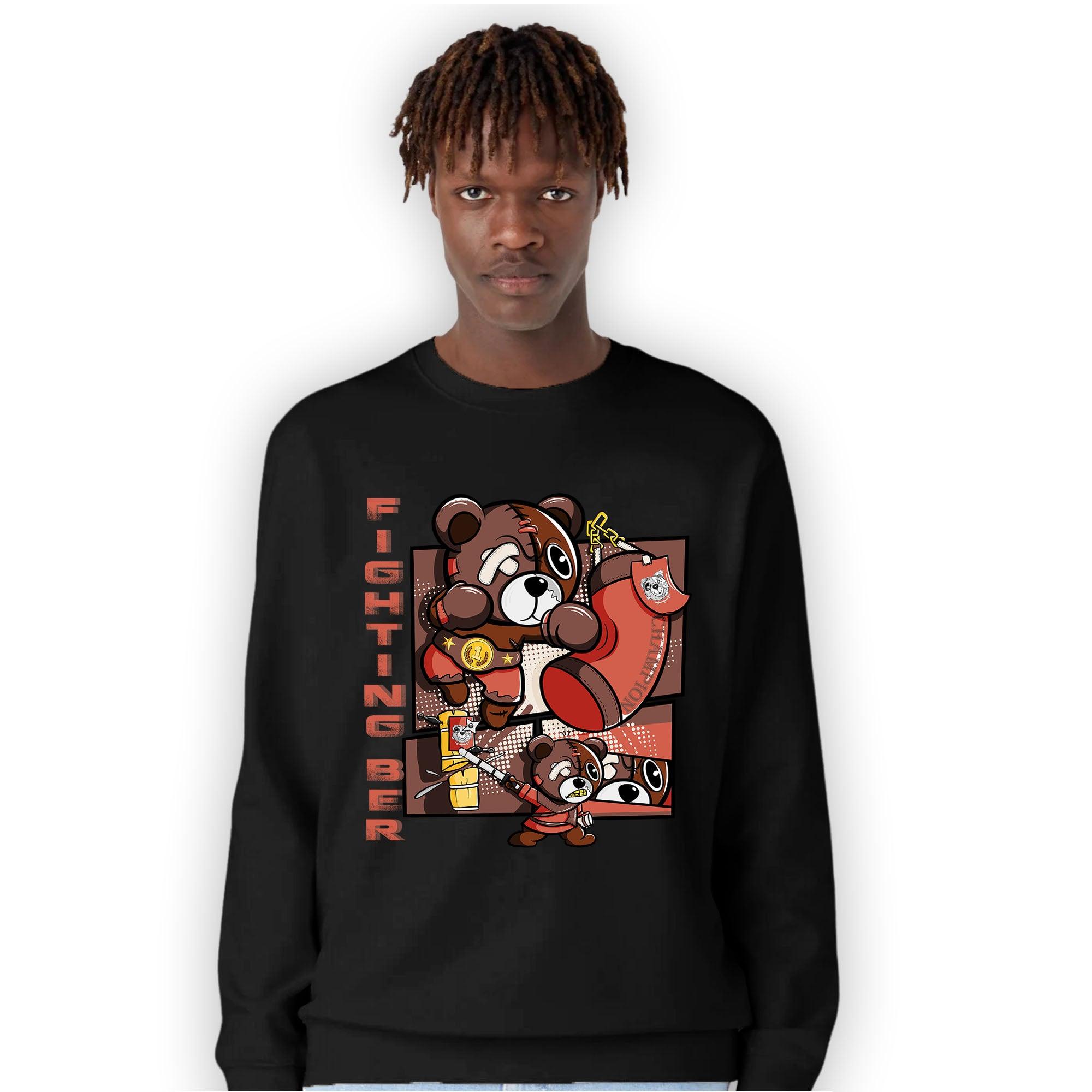 High OG Dusted Clay 1s Sweatshirt Match BER Fighting Boxing - NastyJamz