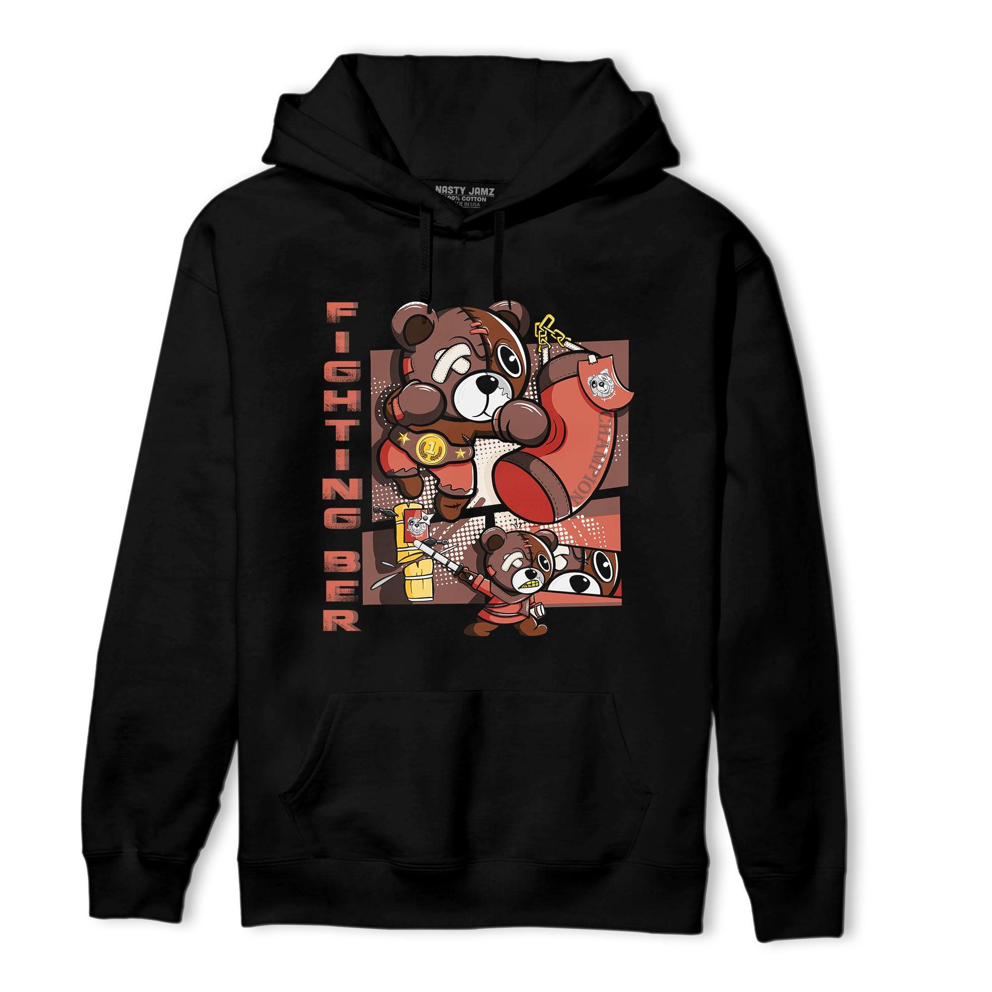 High OG Dusted Clay 1s Hoodie Match BER Fighting Boxing - NastyJamz