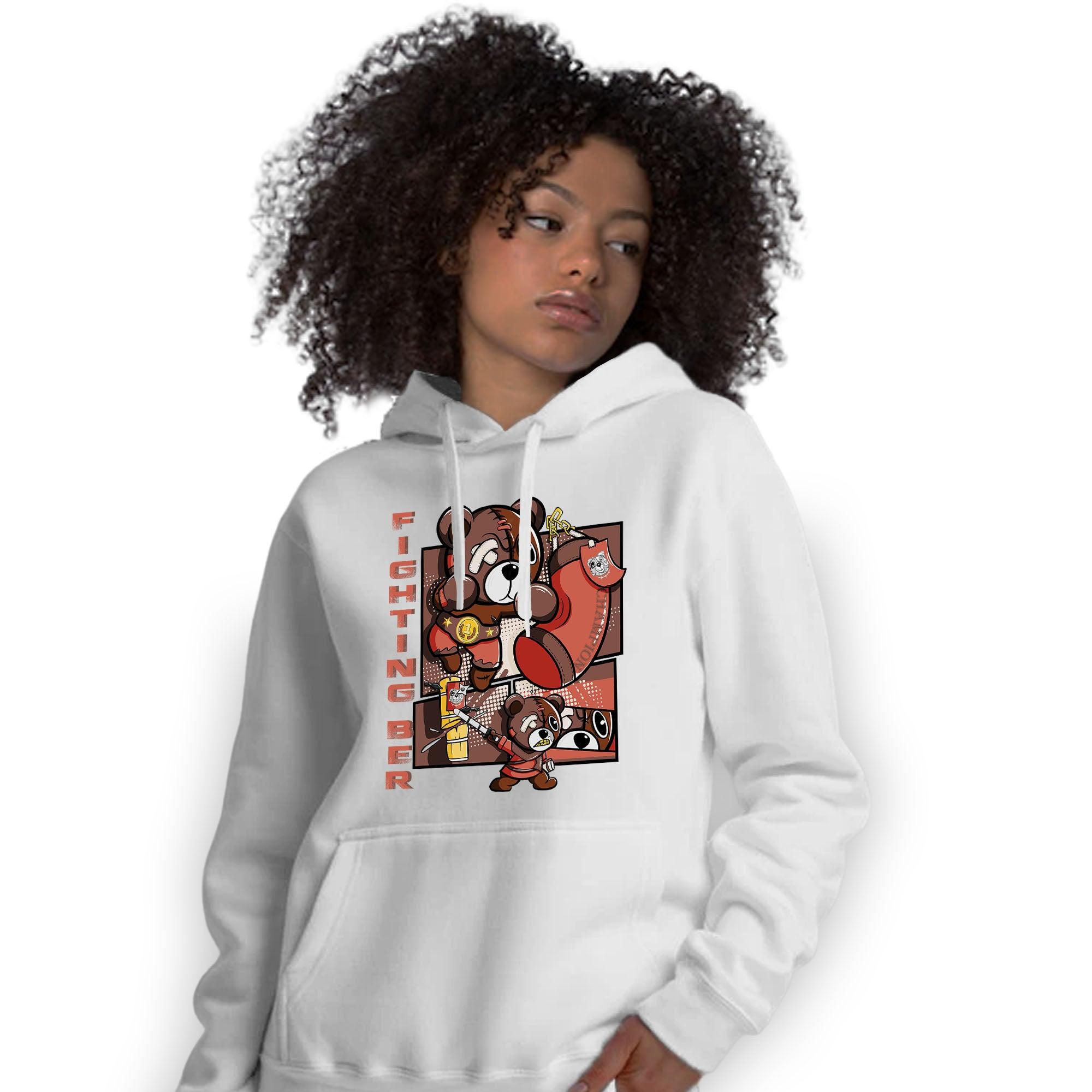 High OG Dusted Clay 1s Hoodie Match BER Fighting Boxing - NastyJamz