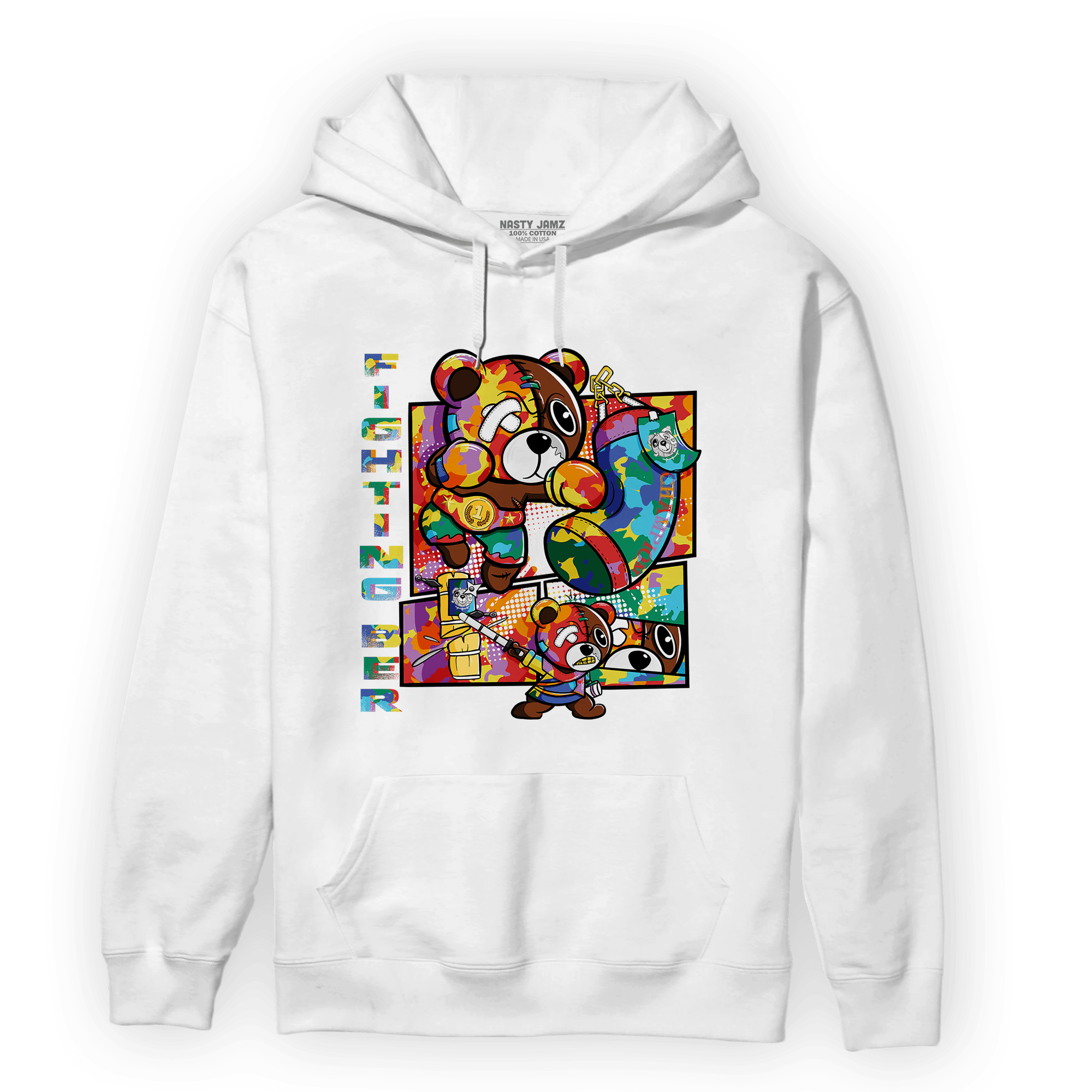 Mid GS Six Championships 1s Hoodie Match BER Fighting Boxing - NastyJamz