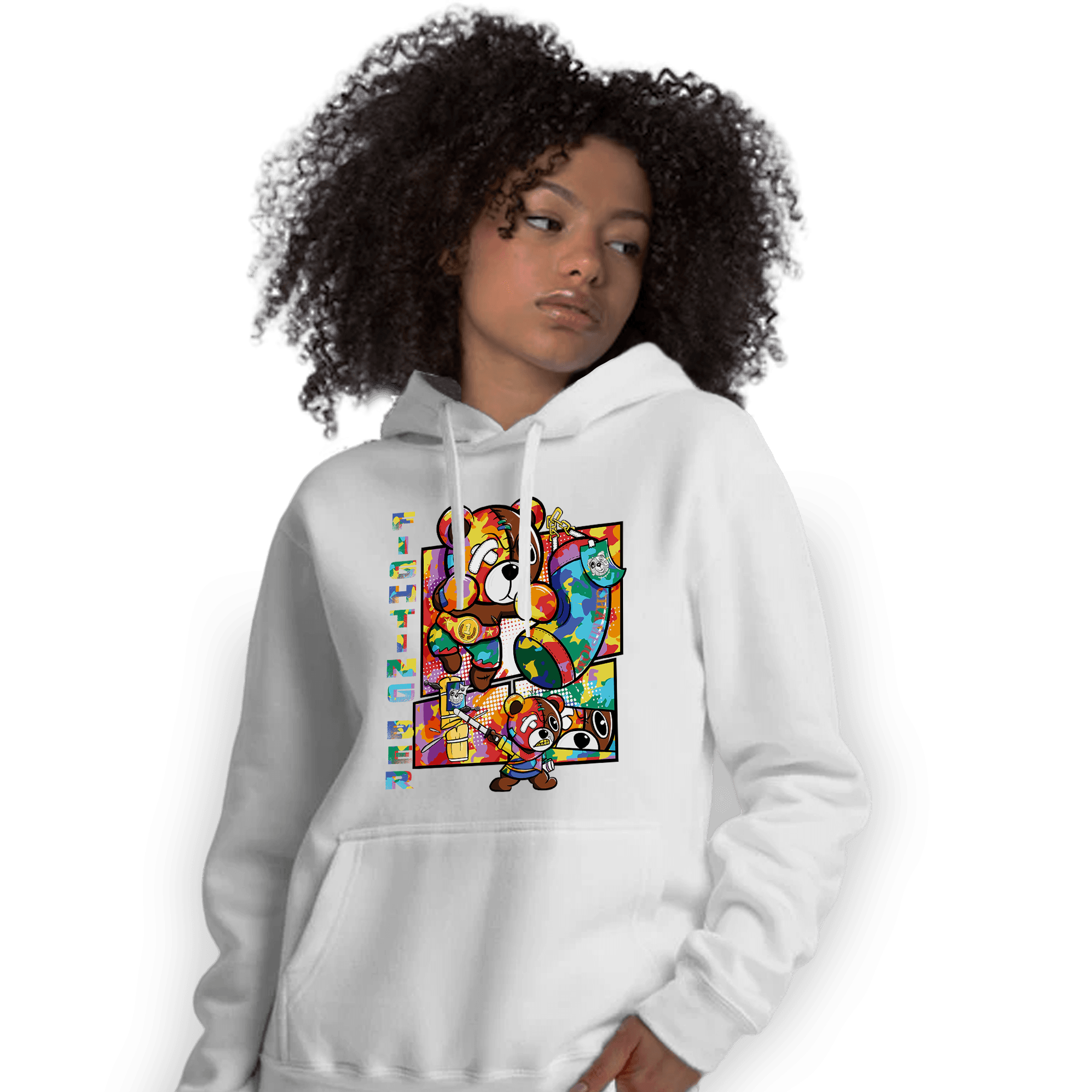 Mid GS Six Championships 1s Hoodie Match BER Fighting Boxing - NastyJamz