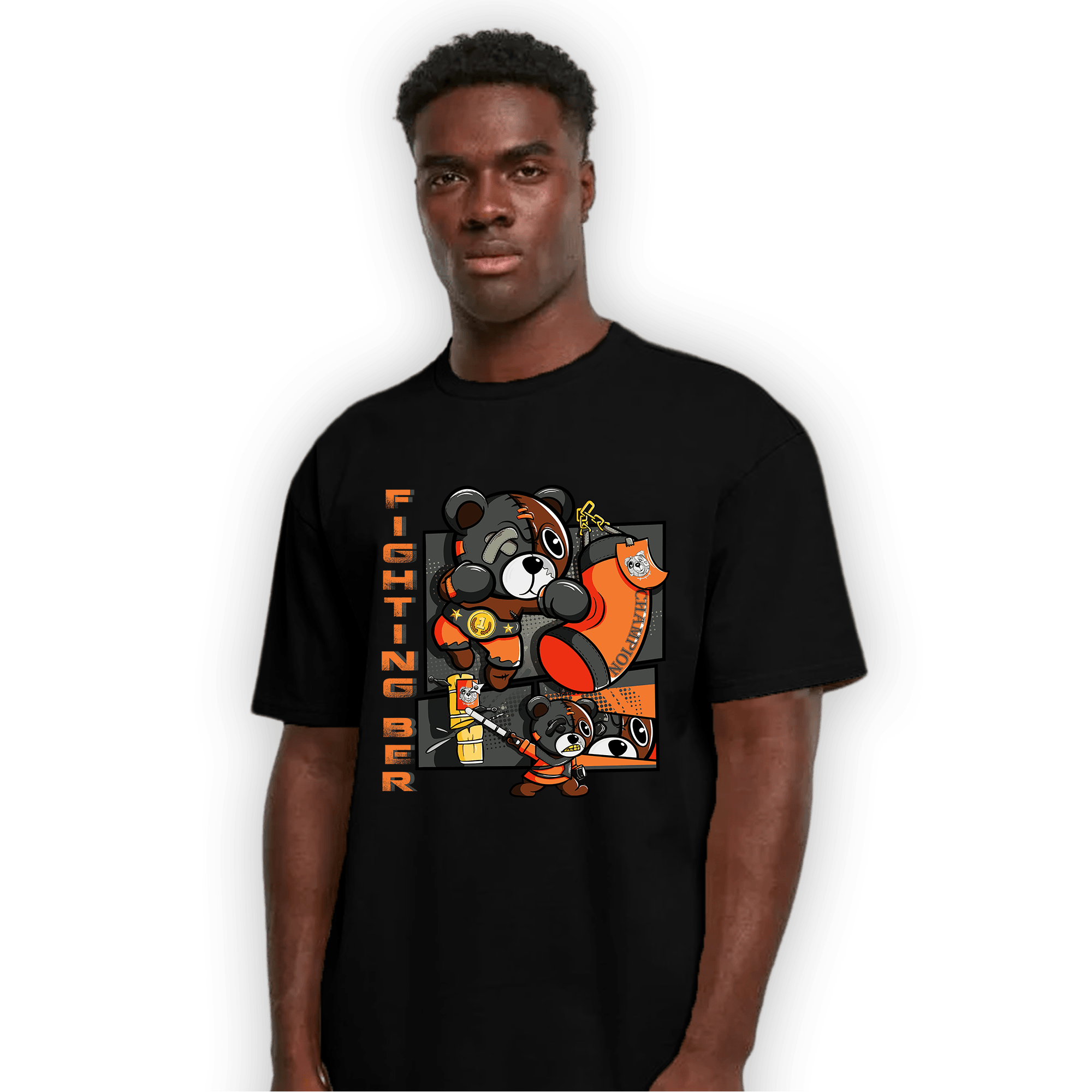 Fear Pack 3s T Shirt Match BER Fighting Boxing - NastyJamz