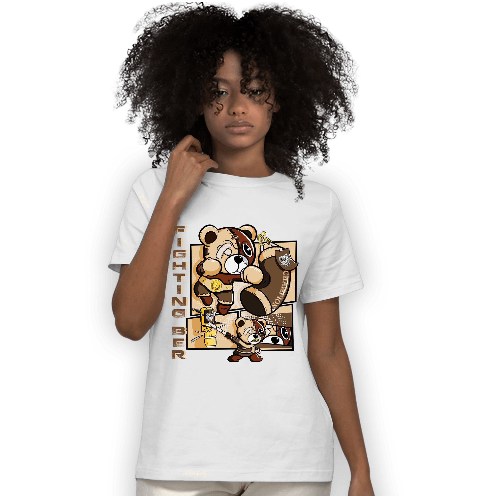 Palomino 3s T Shirt Match BER Fighting Boxing - NastyJamz