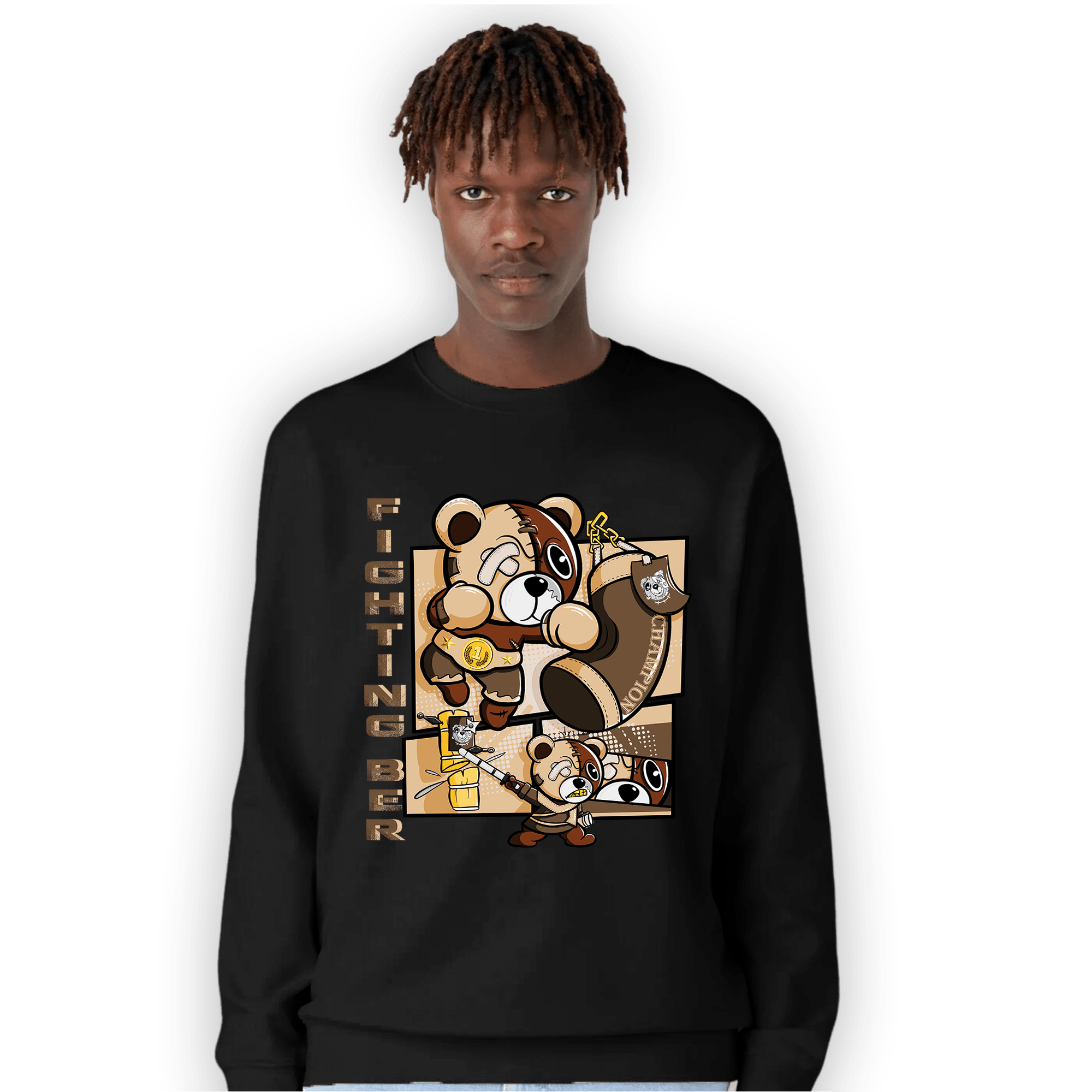 Palomino 3s Sweatshirt Match BER Fighting Boxing - NastyJamz