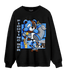 University Blue 5s Sweatshirt Match BER Fighting Boxing - NastyJamz