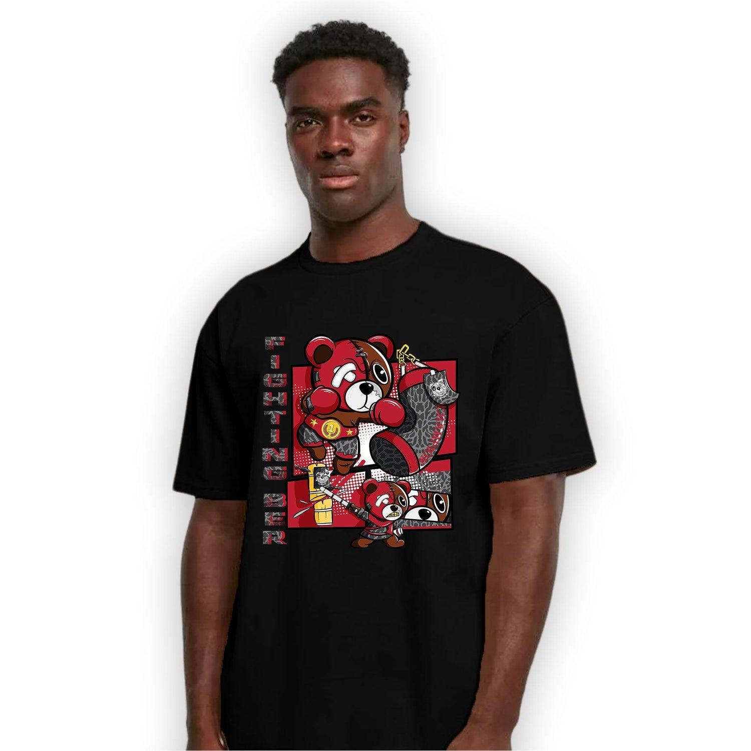 Spizike Low Bred T Shirt Match BER Fighting Boxing - NastyJamz
