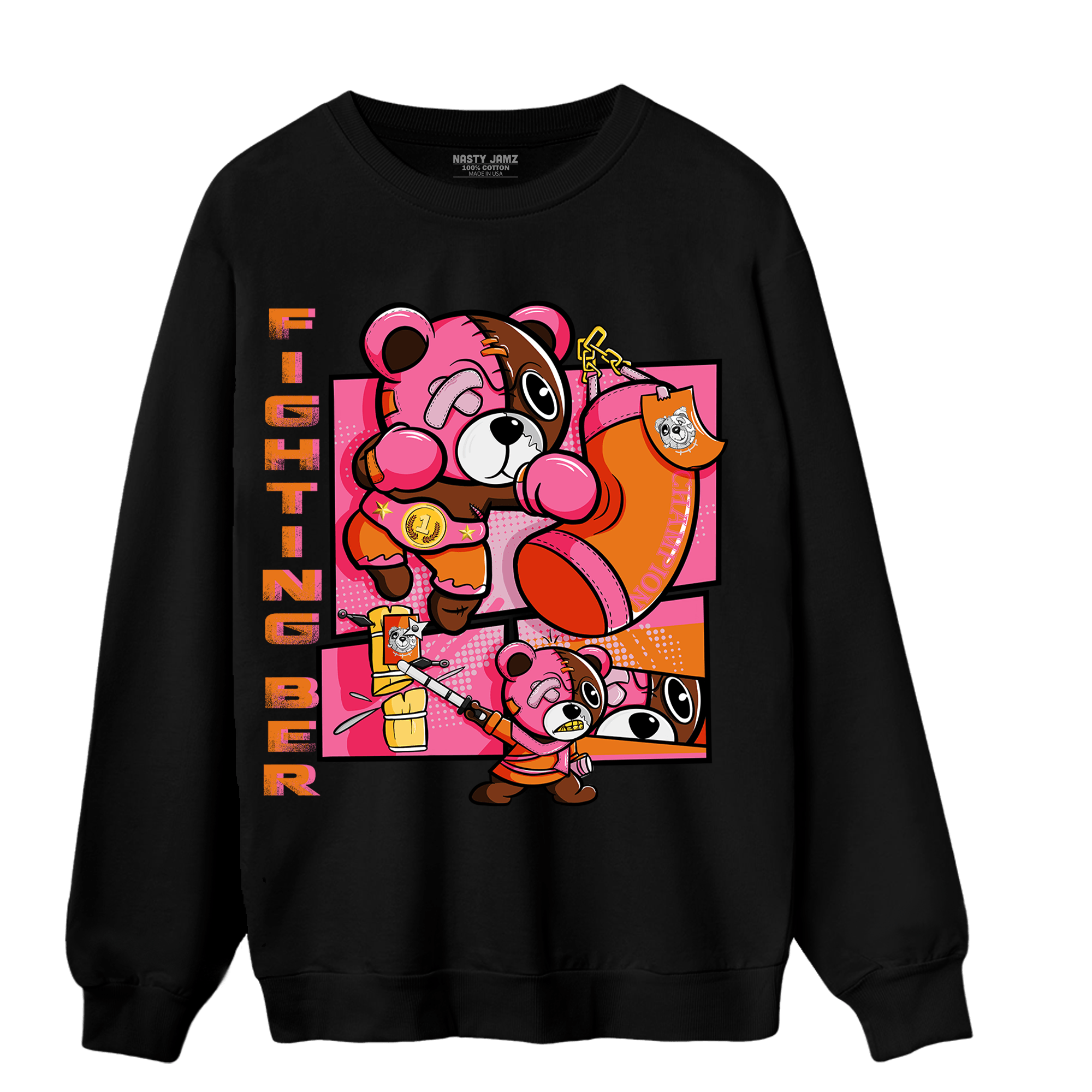 SB Dunk Blossom Sweatshirt Match BER Fighting Boxing - NastyJamz