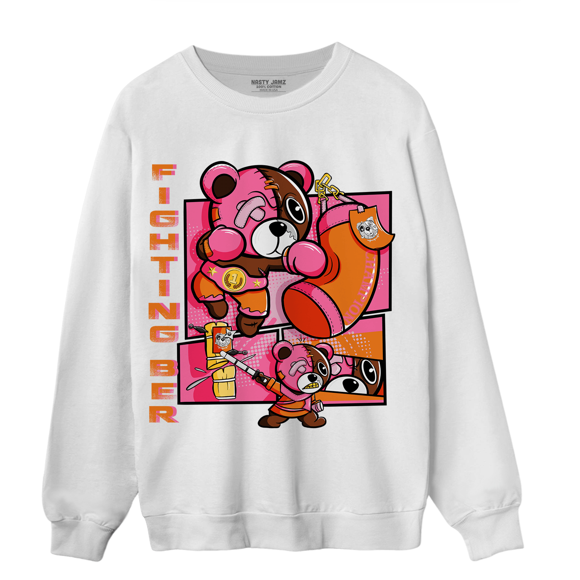 SB Dunk Blossom Sweatshirt Match BER Fighting Boxing - NastyJamz