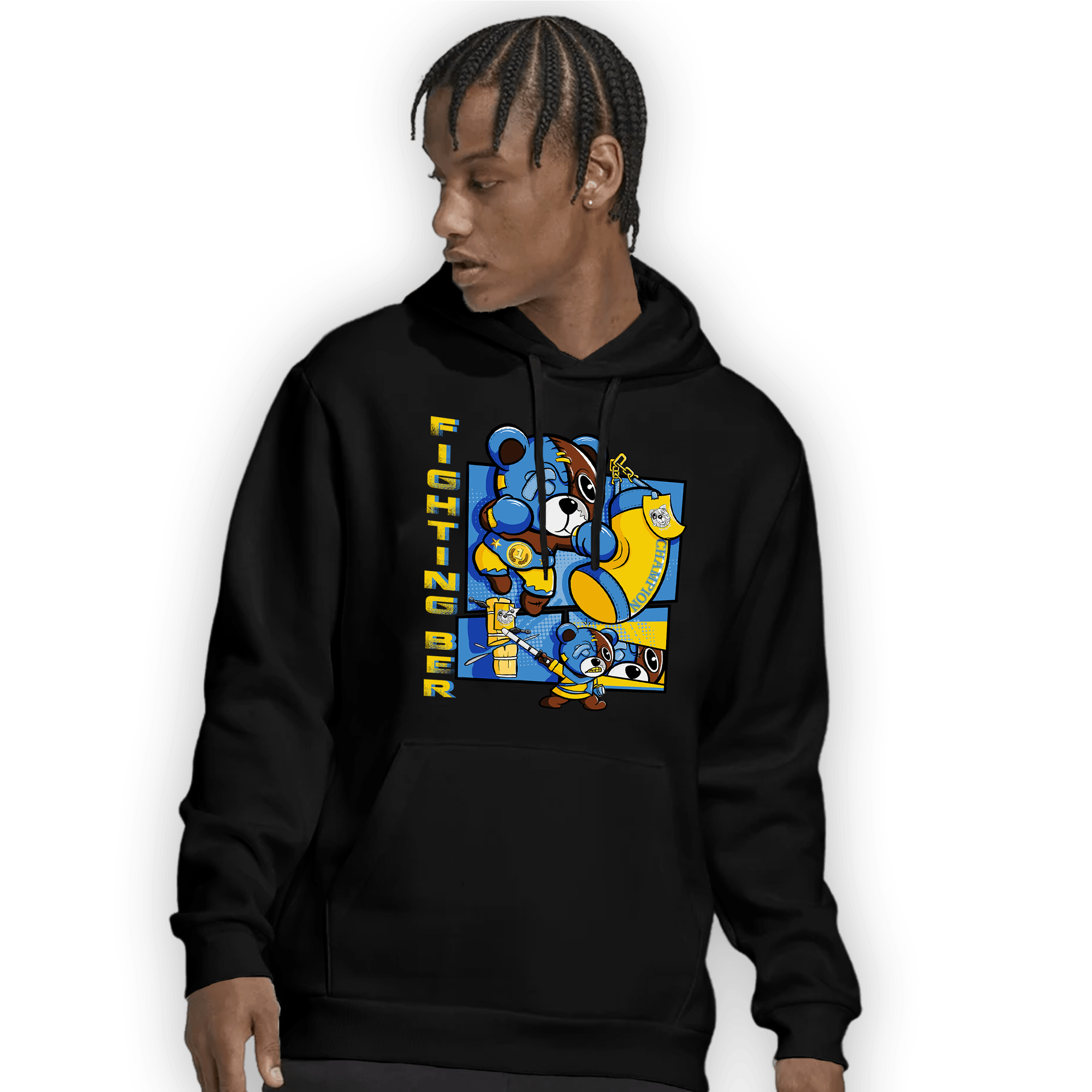 SB Dunk Bubbles Hoodie Match BER Fighting Boxing - NastyJamz