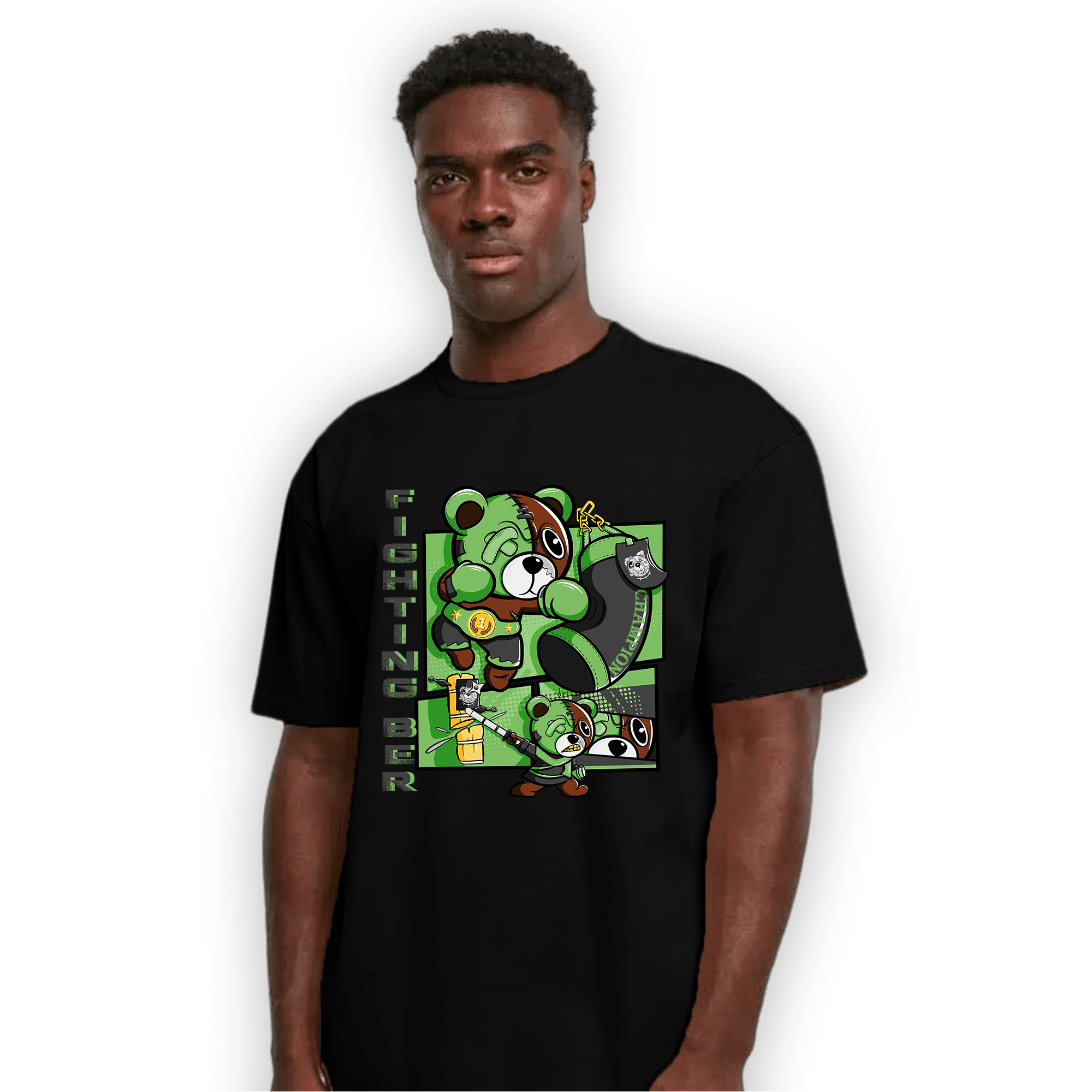 SB Dunk Buttercup T Shirt Match BER Fighting Boxing - NastyJamz