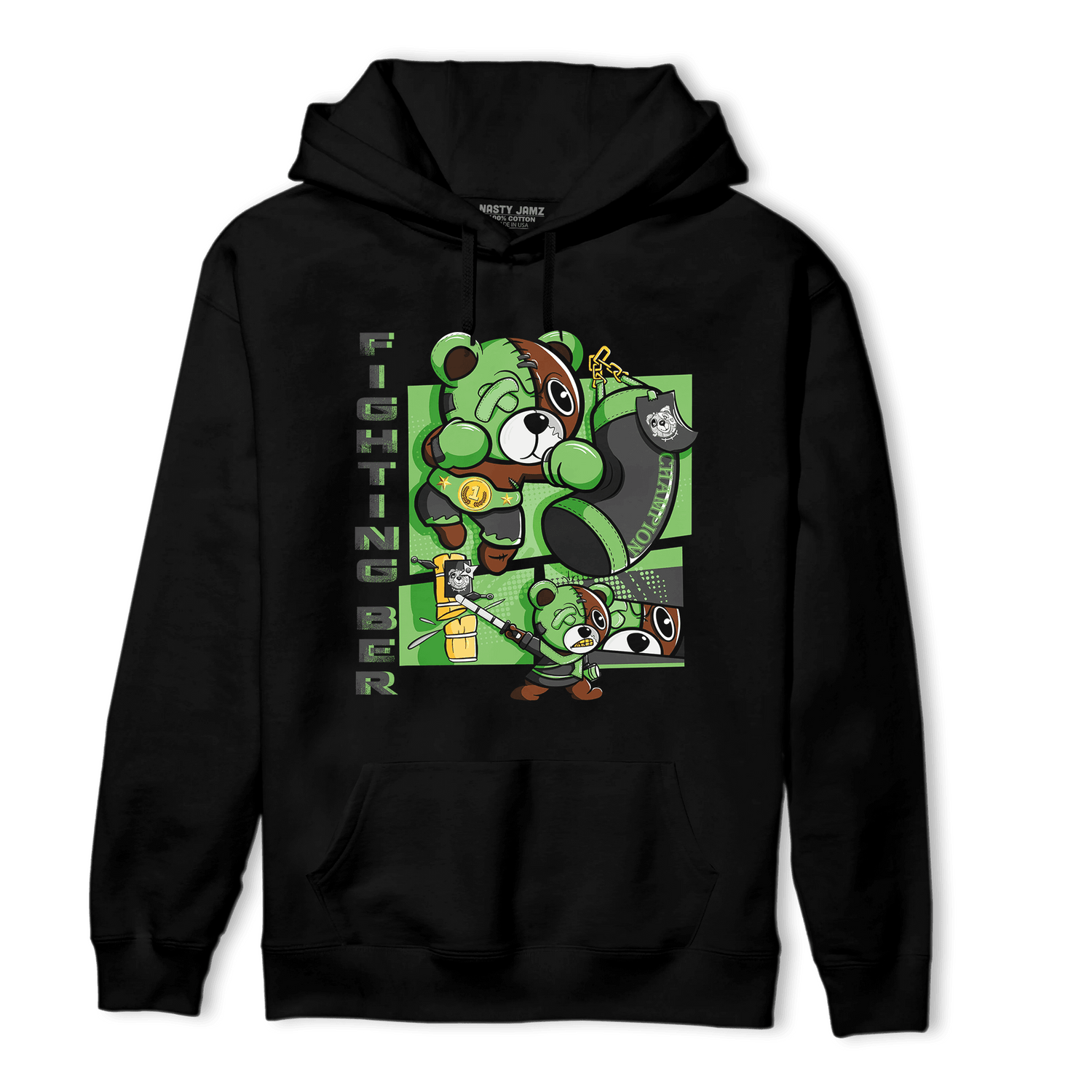 SB Dunk Buttercup Hoodie Match BER Fighting Boxing - NastyJamz