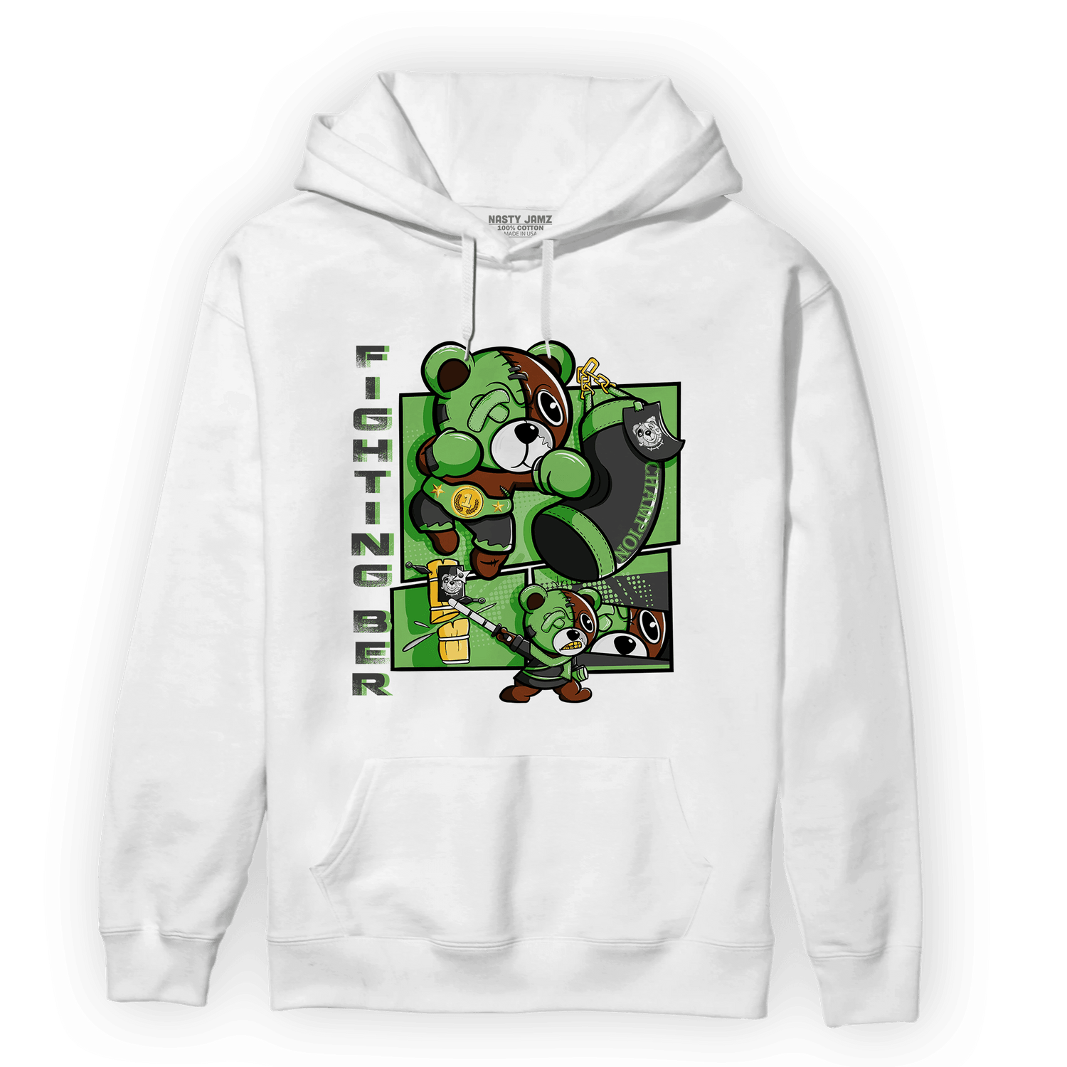 SB Dunk Buttercup Hoodie Match BER Fighting Boxing - NastyJamz