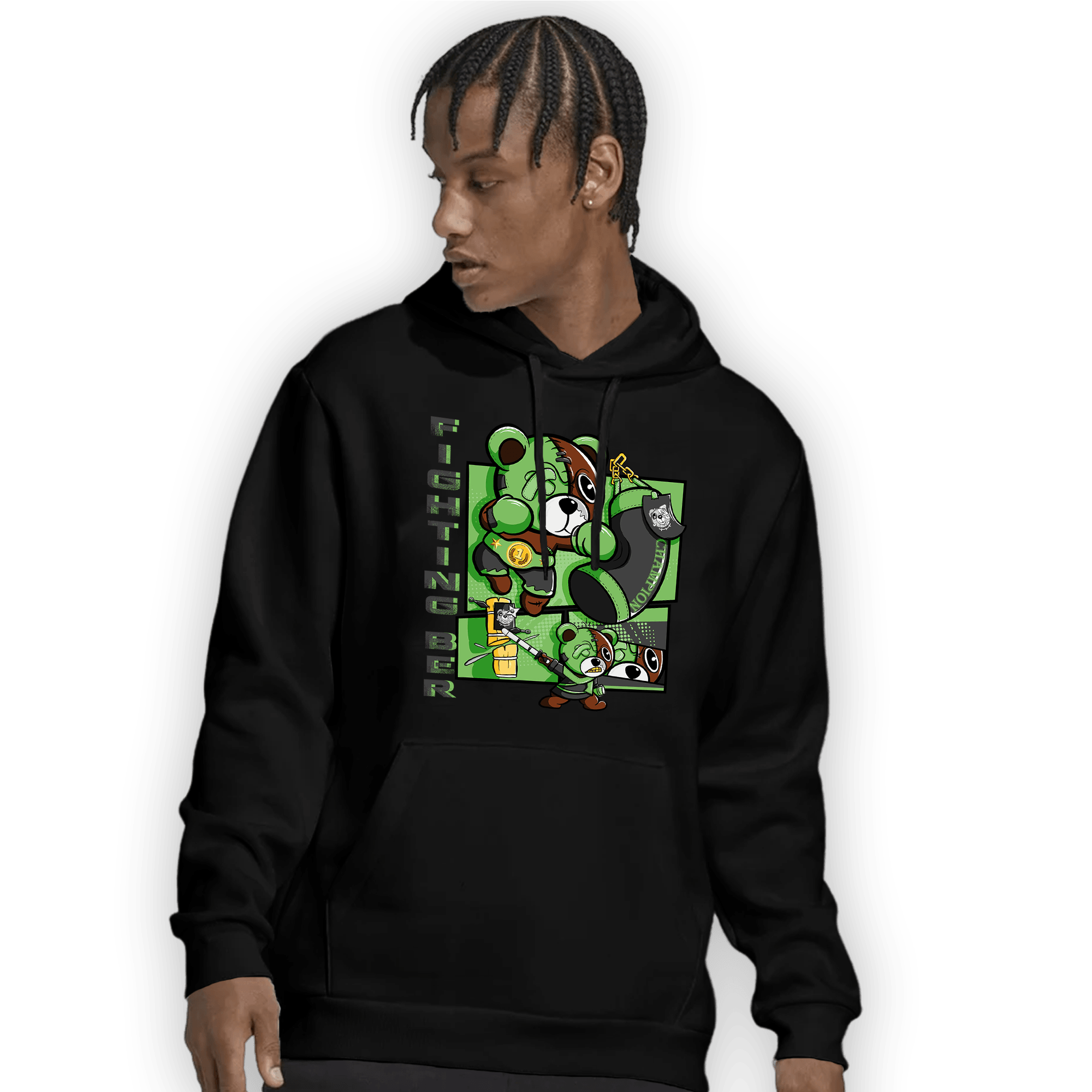 SB Dunk Buttercup Hoodie Match BER Fighting Boxing - NastyJamz