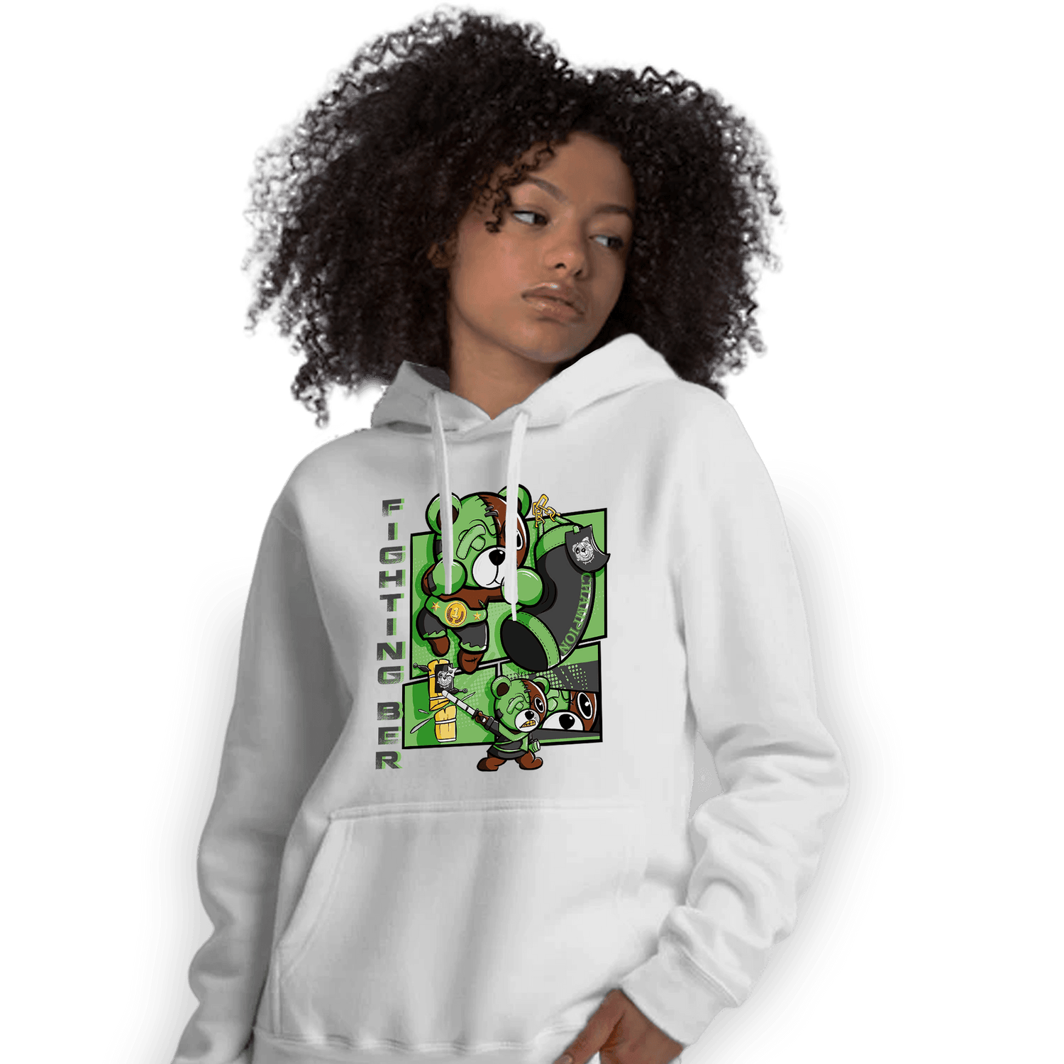 SB Dunk Buttercup Hoodie Match BER Fighting Boxing - NastyJamz