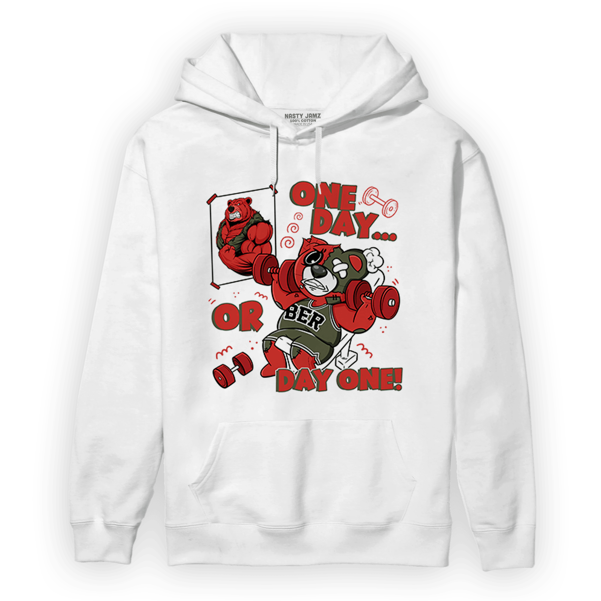 Dunk Low Mystic Red Hoodie Match BER Gymmer - NastyJamz