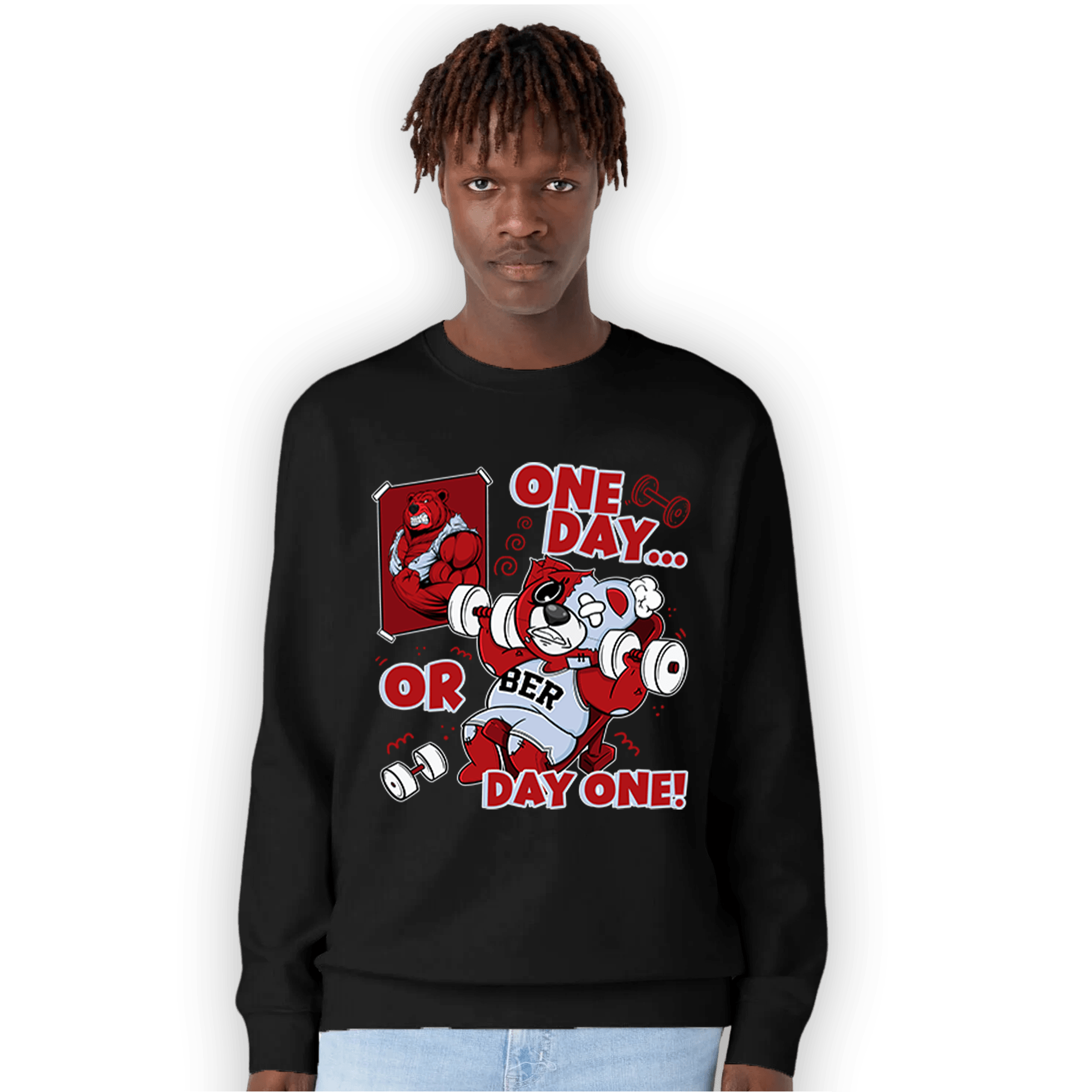 Cherry 11s Sweatshirt Match BER Gymmer - NastyJamz