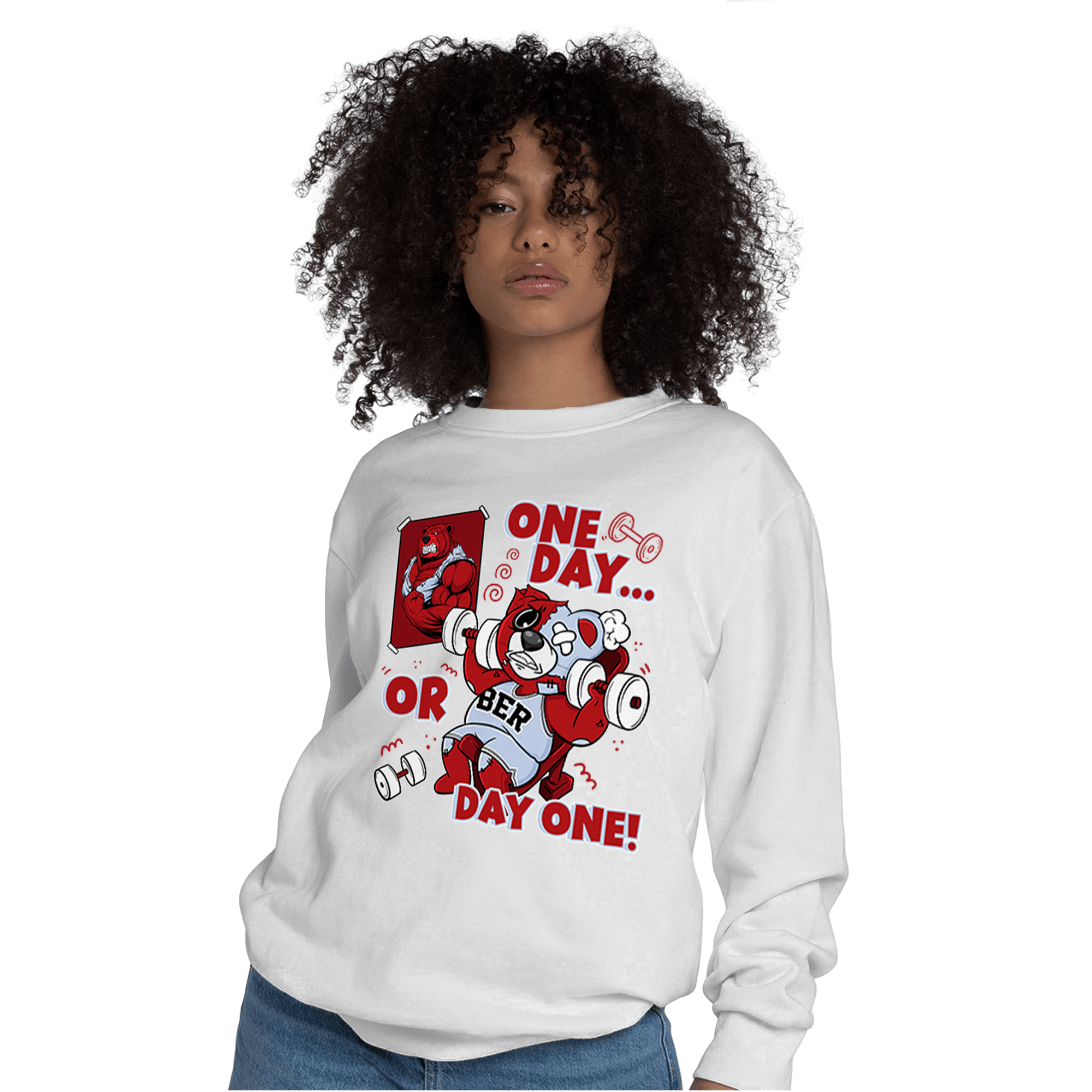 Cherry 11s Sweatshirt Match BER Gymmer - NastyJamz