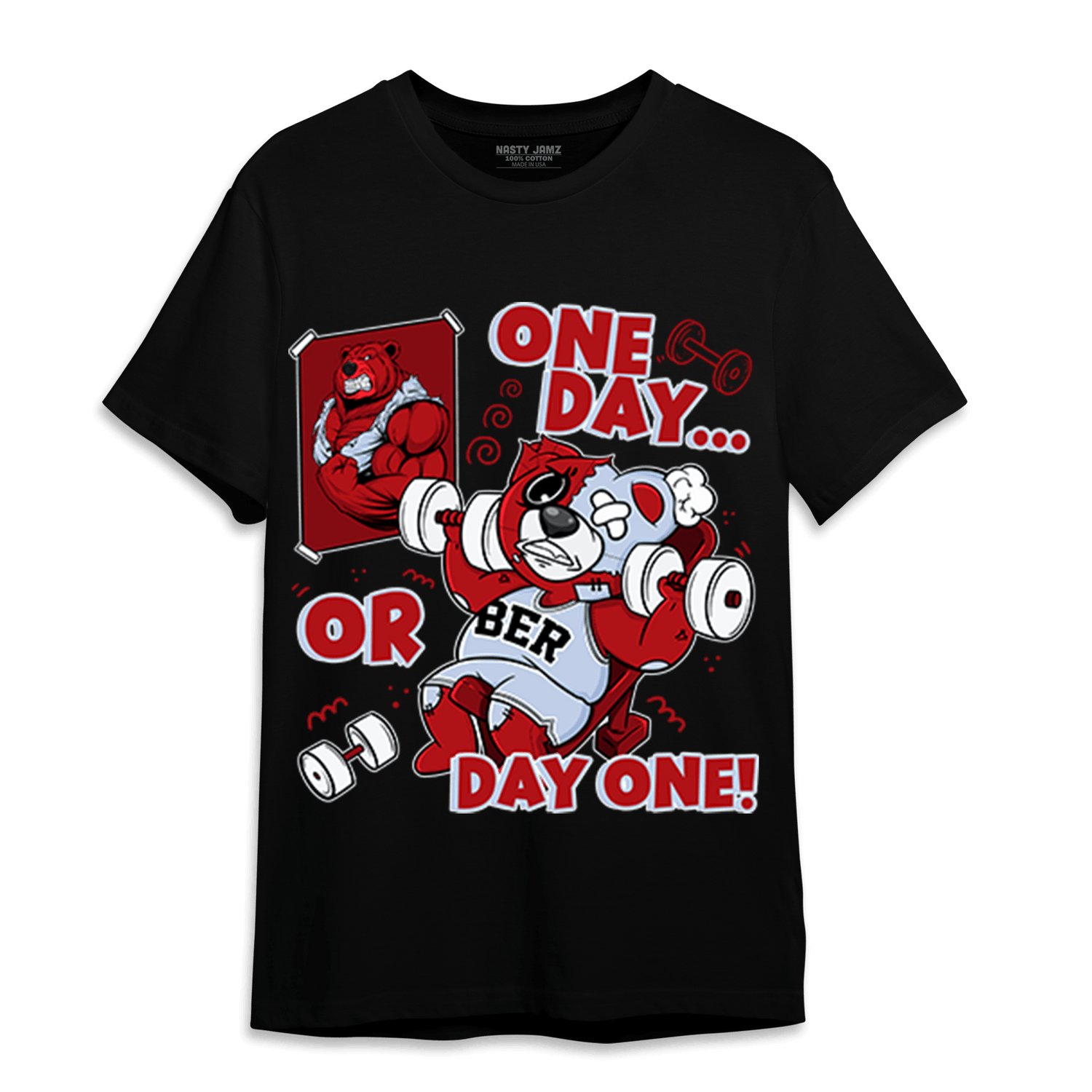 Cherry 11s T Shirt Match BER Gymmer - NastyJamz