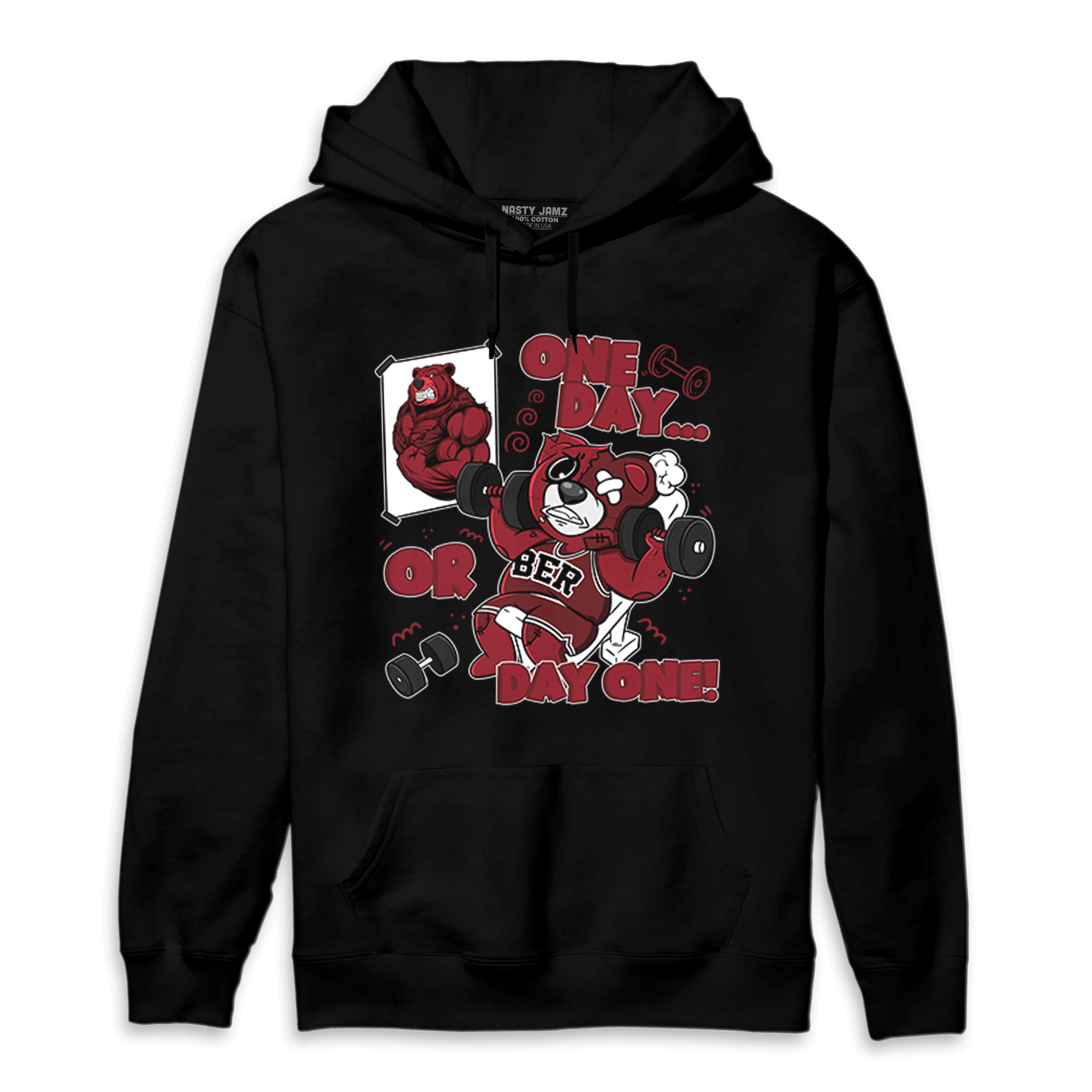 Cherry 12s Hoodie Match BER Gymmer - NastyJamz