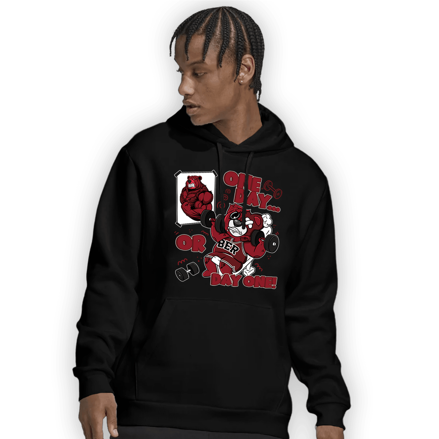 Cherry 12s Hoodie Match BER Gymmer - NastyJamz