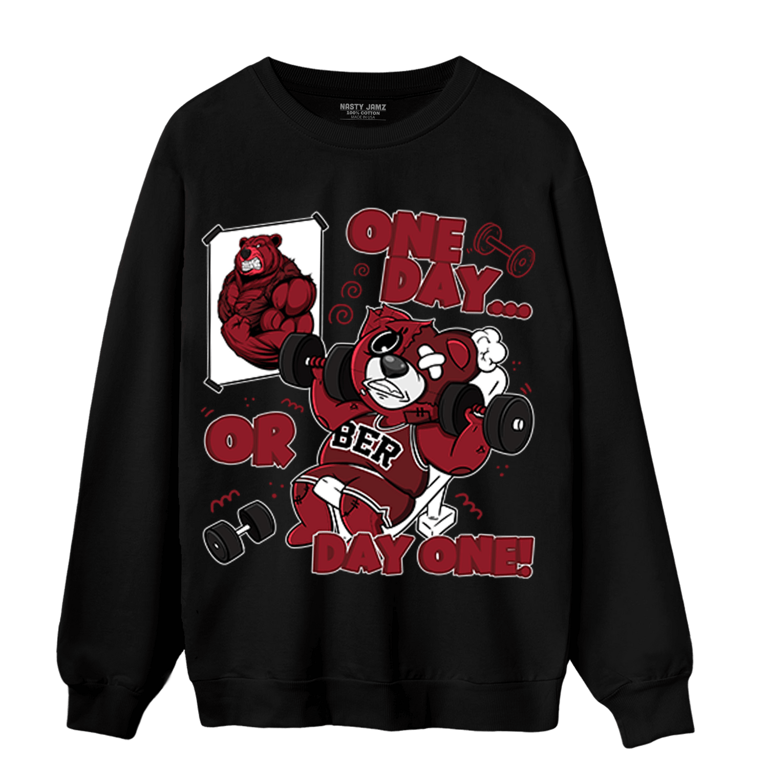 Cherry 12s Sweatshirt Match BER Gymmer - NastyJamz