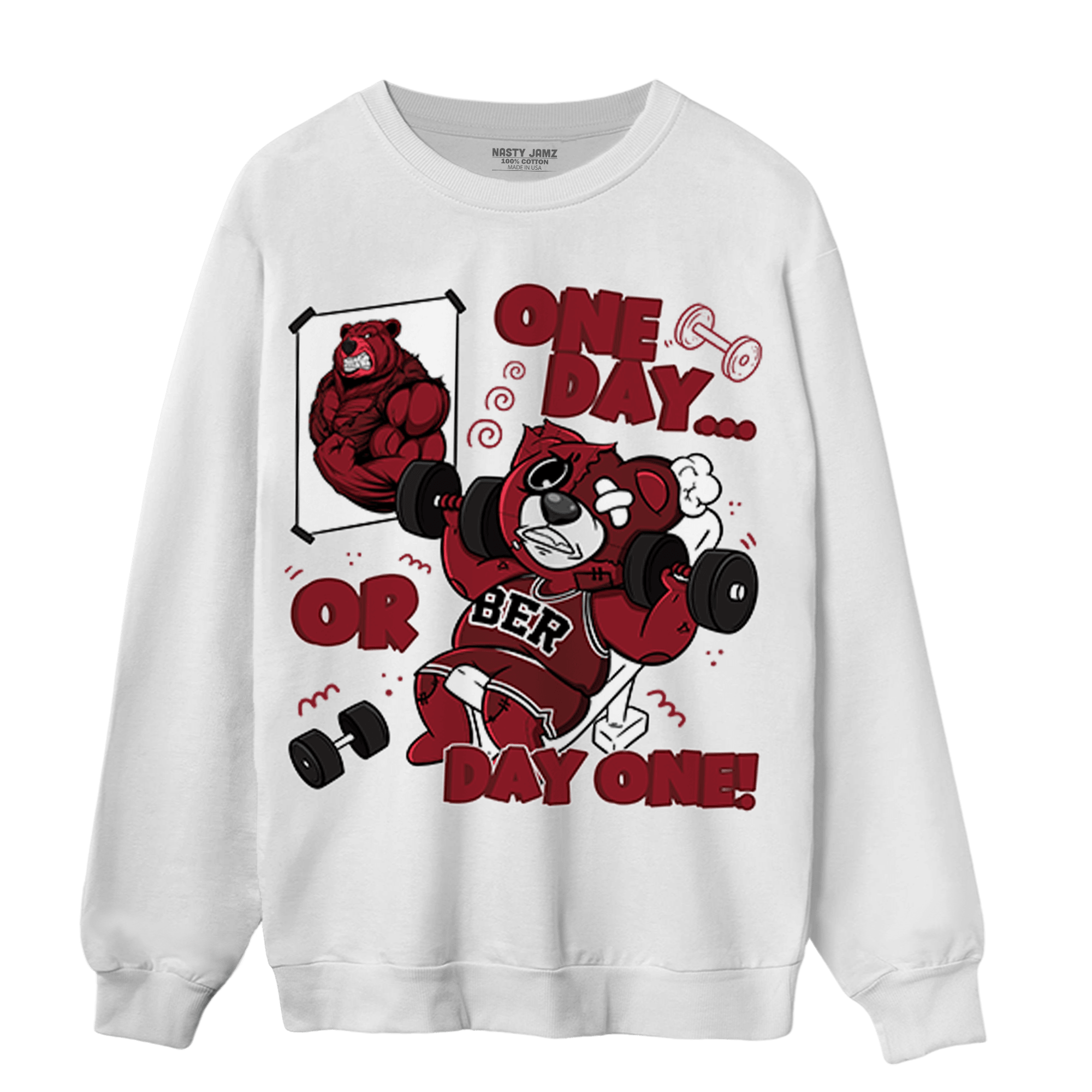 Cherry 12s Sweatshirt Match BER Gymmer - NastyJamz