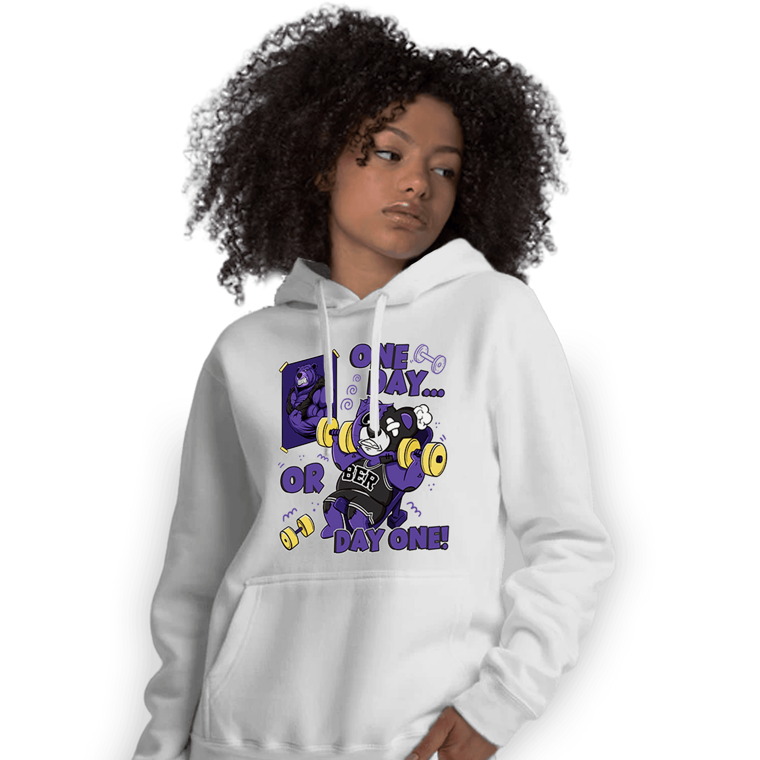 Field Purple 12s Hoodie Match BER Gymmer - NastyJamz