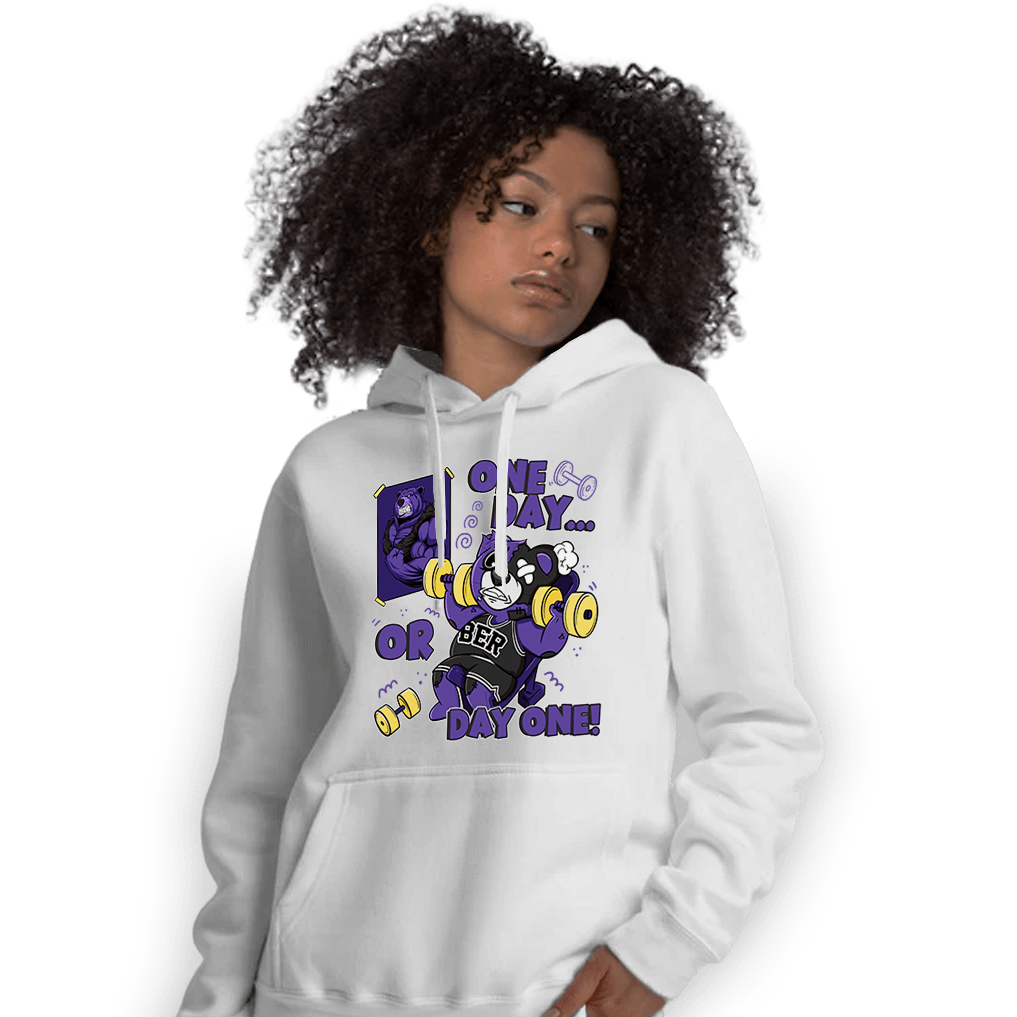 Field Purple 12s Hoodie Match BER Gymmer - NastyJamz