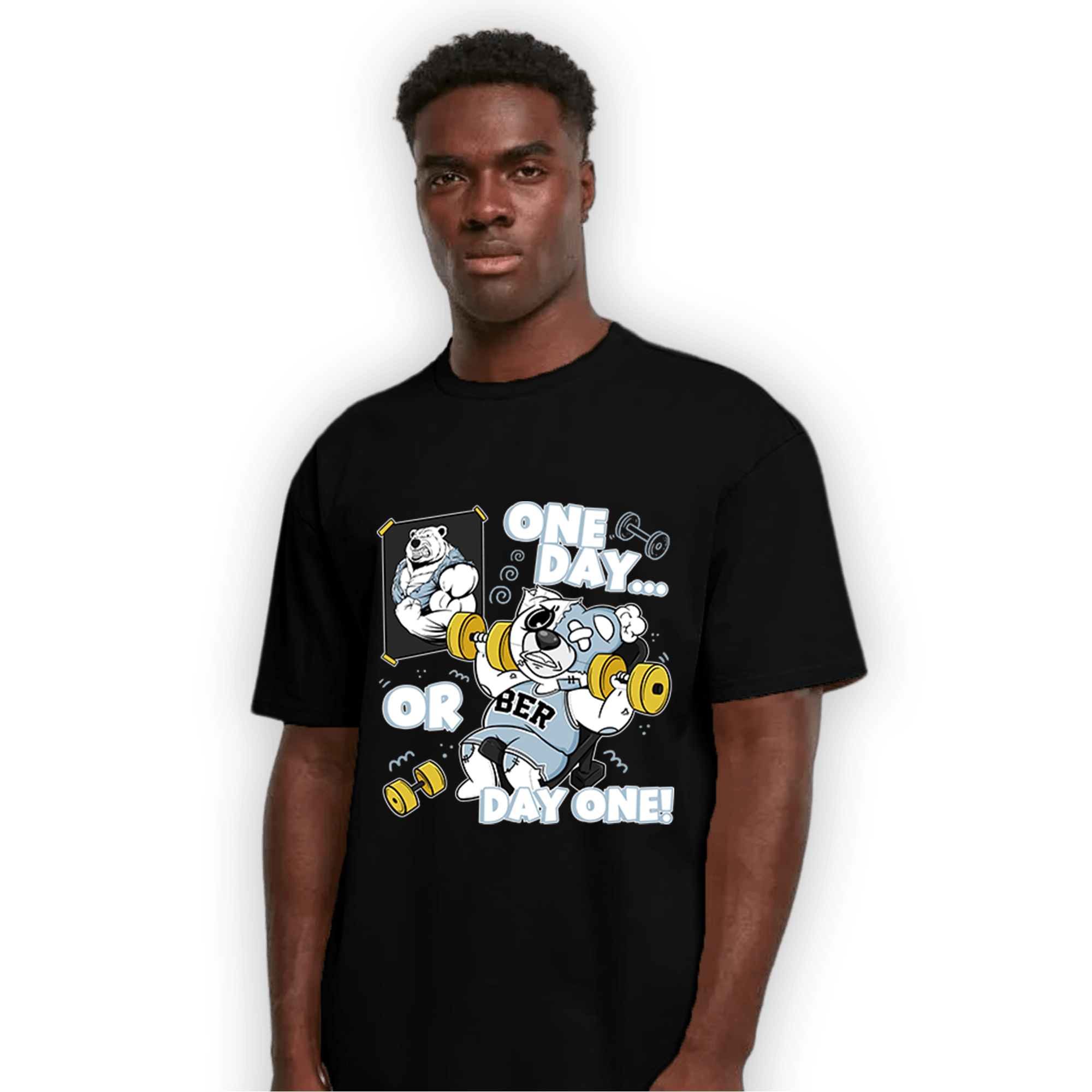 Blue Grey 13s T Shirt Match BER Gymmer - NastyJamz