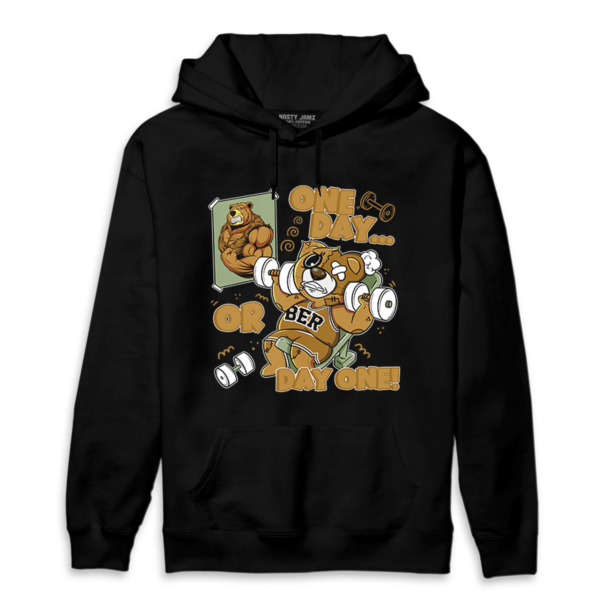 Wheat 13s Hoodie Match BER Gymmer - NastyJamz