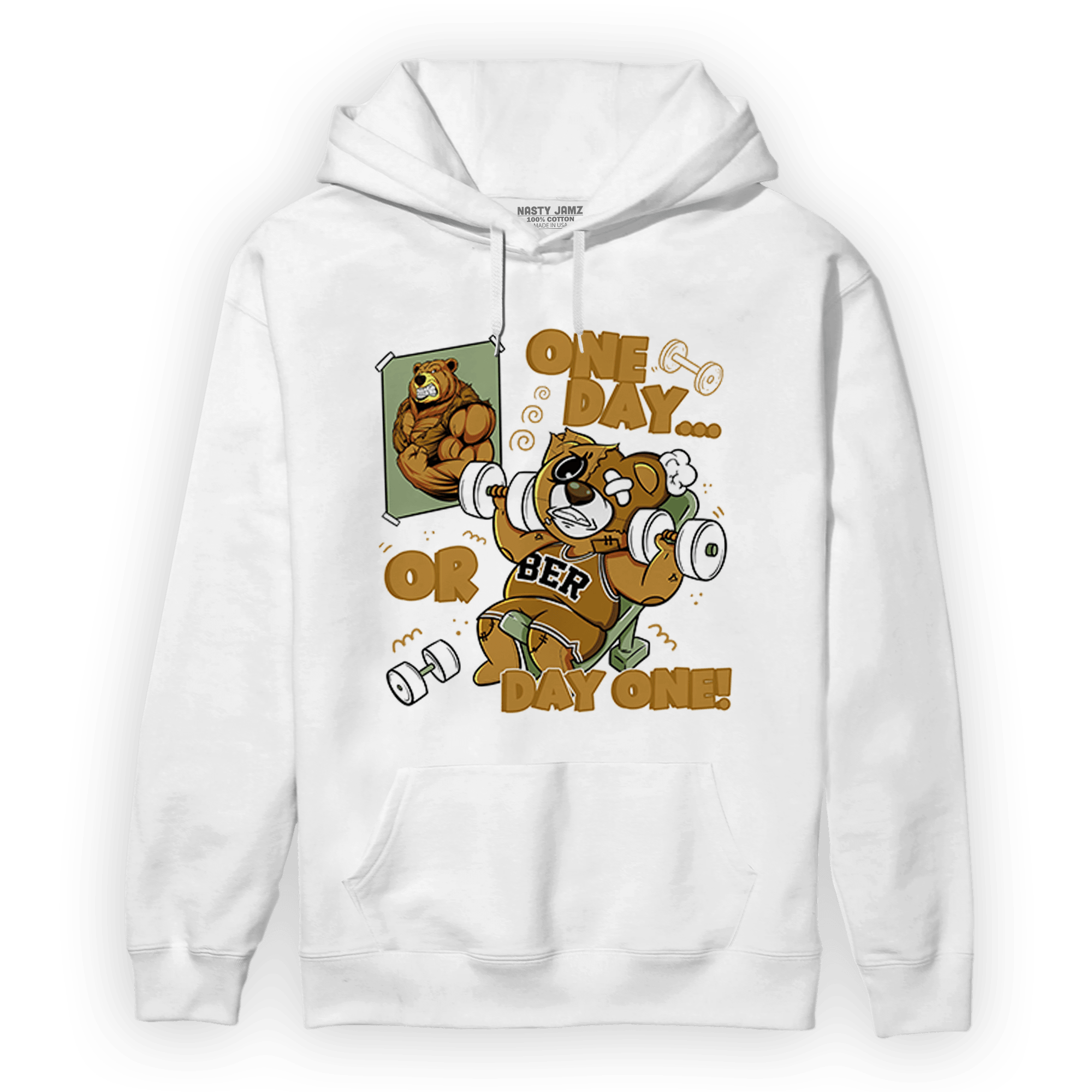 Wheat 13s Hoodie Match BER Gymmer - NastyJamz