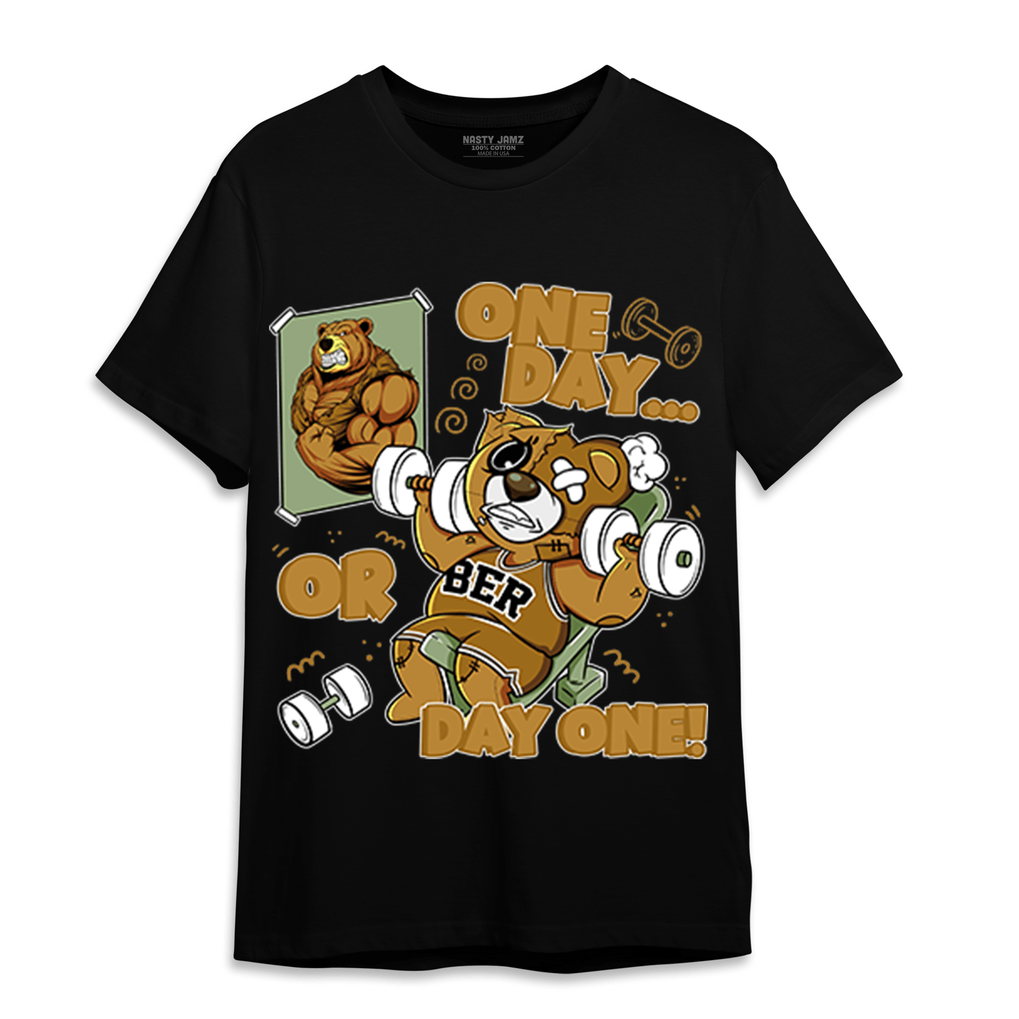 Wheat 13s T Shirt Match BER Gymmer - NastyJamz