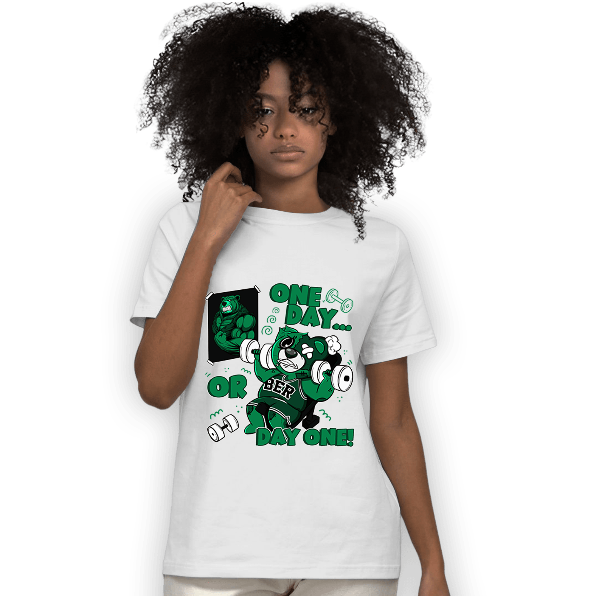 Celtic Lucky Green 1s T Shirt Match BER Gymmer - NastyJamz