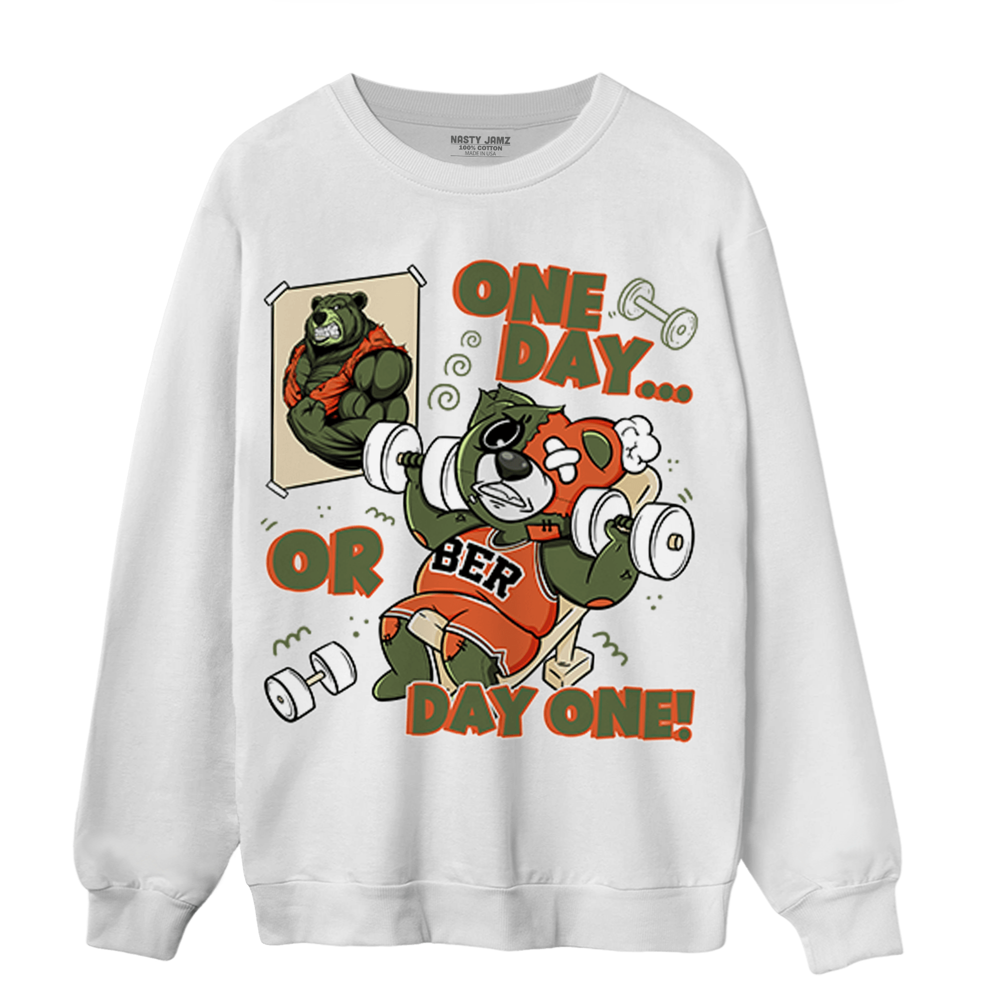 High OG Celadon 1s Sweatshirt Match BER Gymmer - NastyJamz