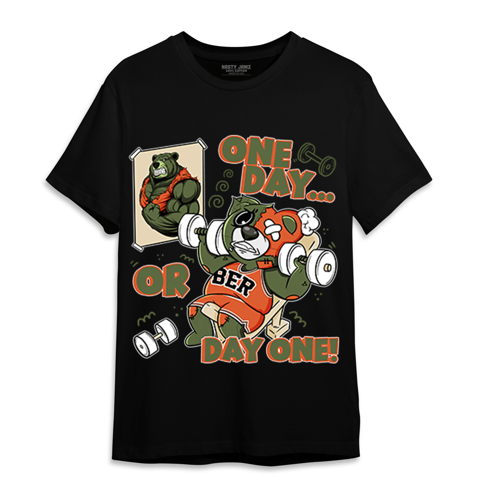 High OG Celadon 1s T Shirt Match BER Gymmer - NastyJamz