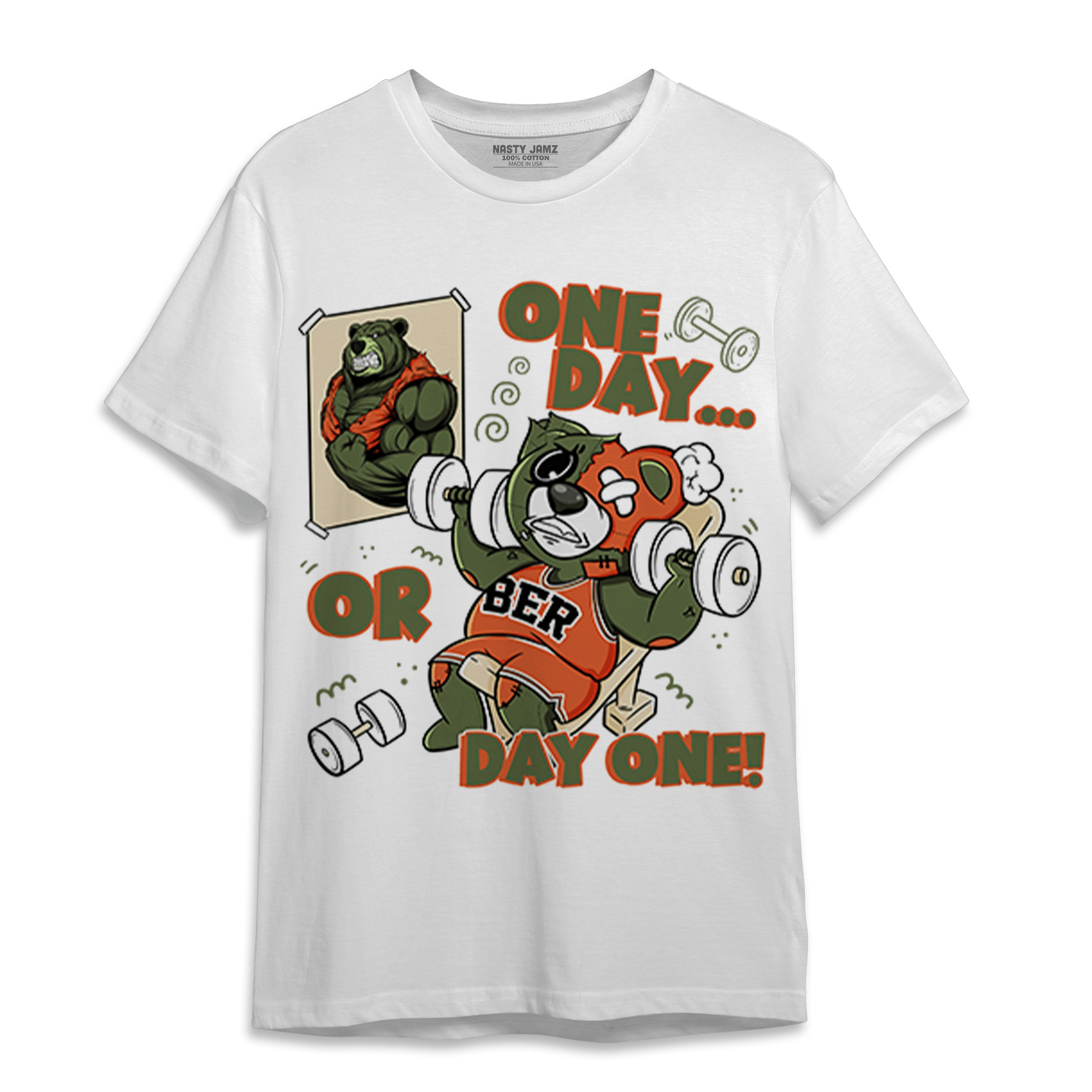 High OG Celadon 1s T Shirt Match BER Gymmer - NastyJamz