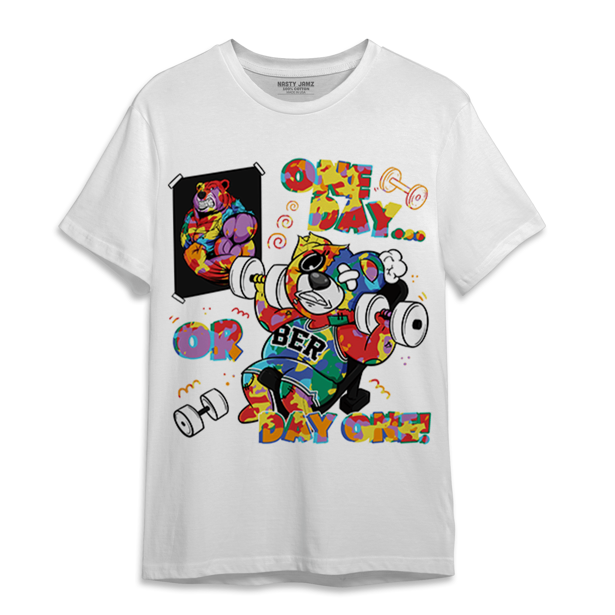 Mid GS Six Championships 1s T Shirt Match BER Gymmer - NastyJamz