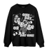 Retro High OG Black White 1s Sweatshirt Match BER Gymmer - NastyJamz