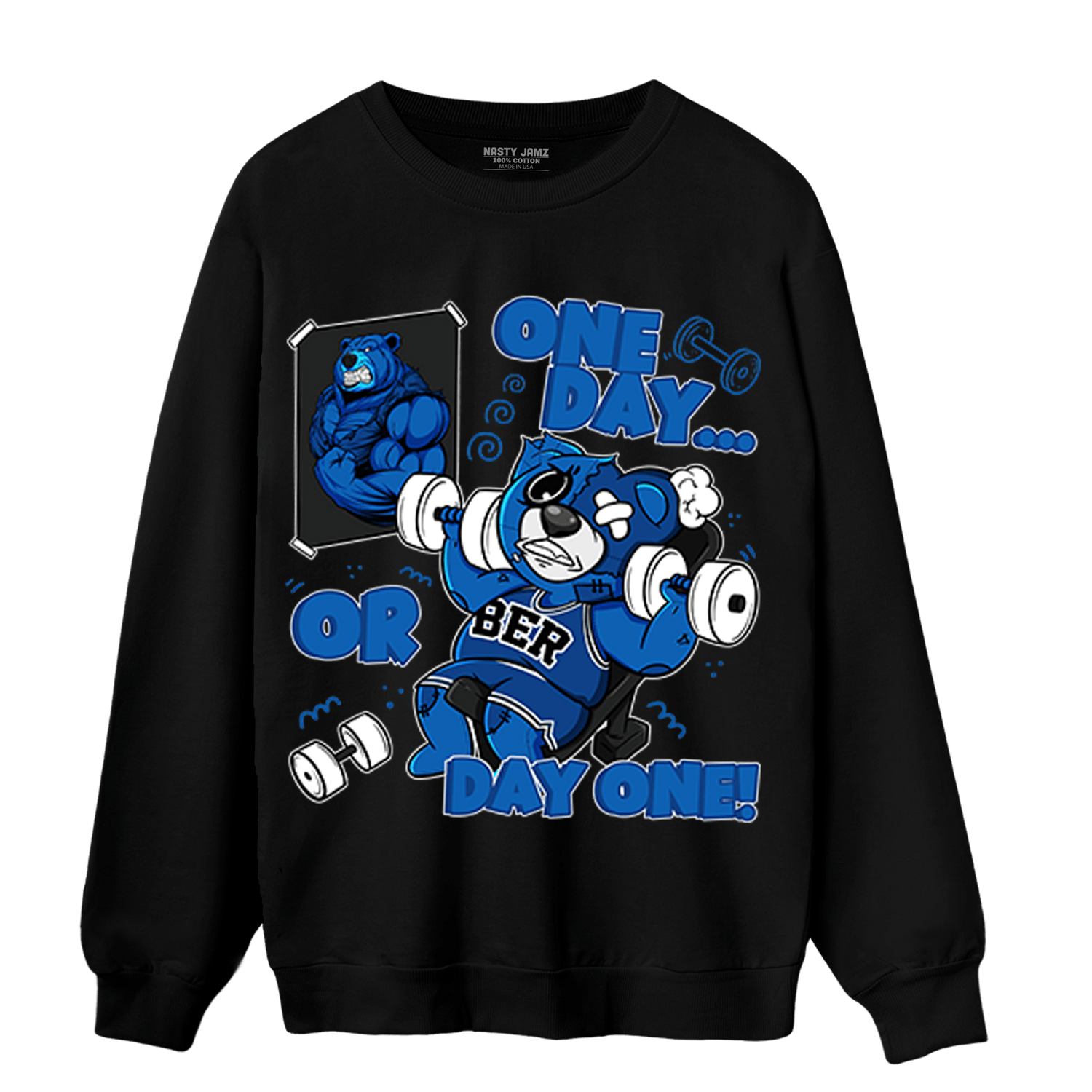 Royal Reimagined 1s Sweatshirt Match BER Gymmer - NastyJamz