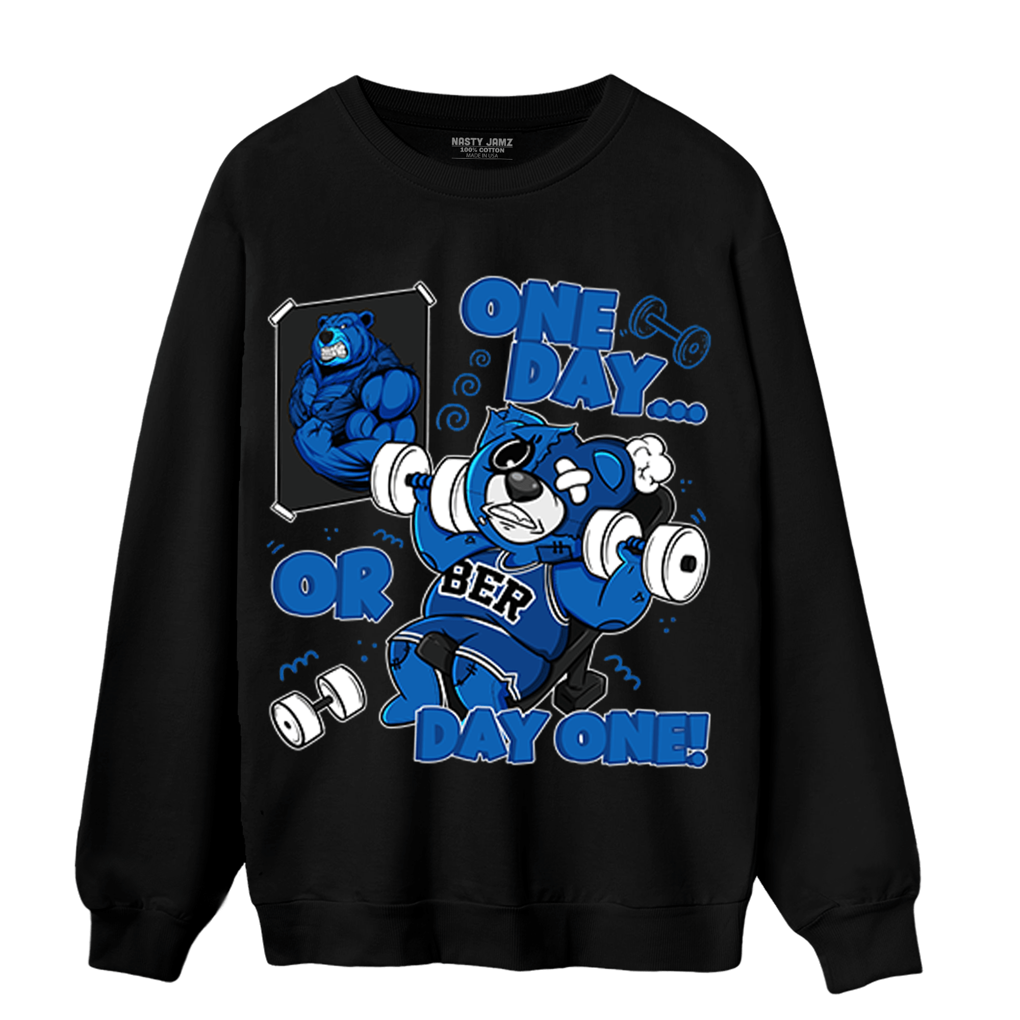 Royal Reimagined 1s Sweatshirt Match BER Gymmer - NastyJamz