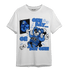 University Blue Toe 1s T Shirt Match BER Gymmer - NastyJamz