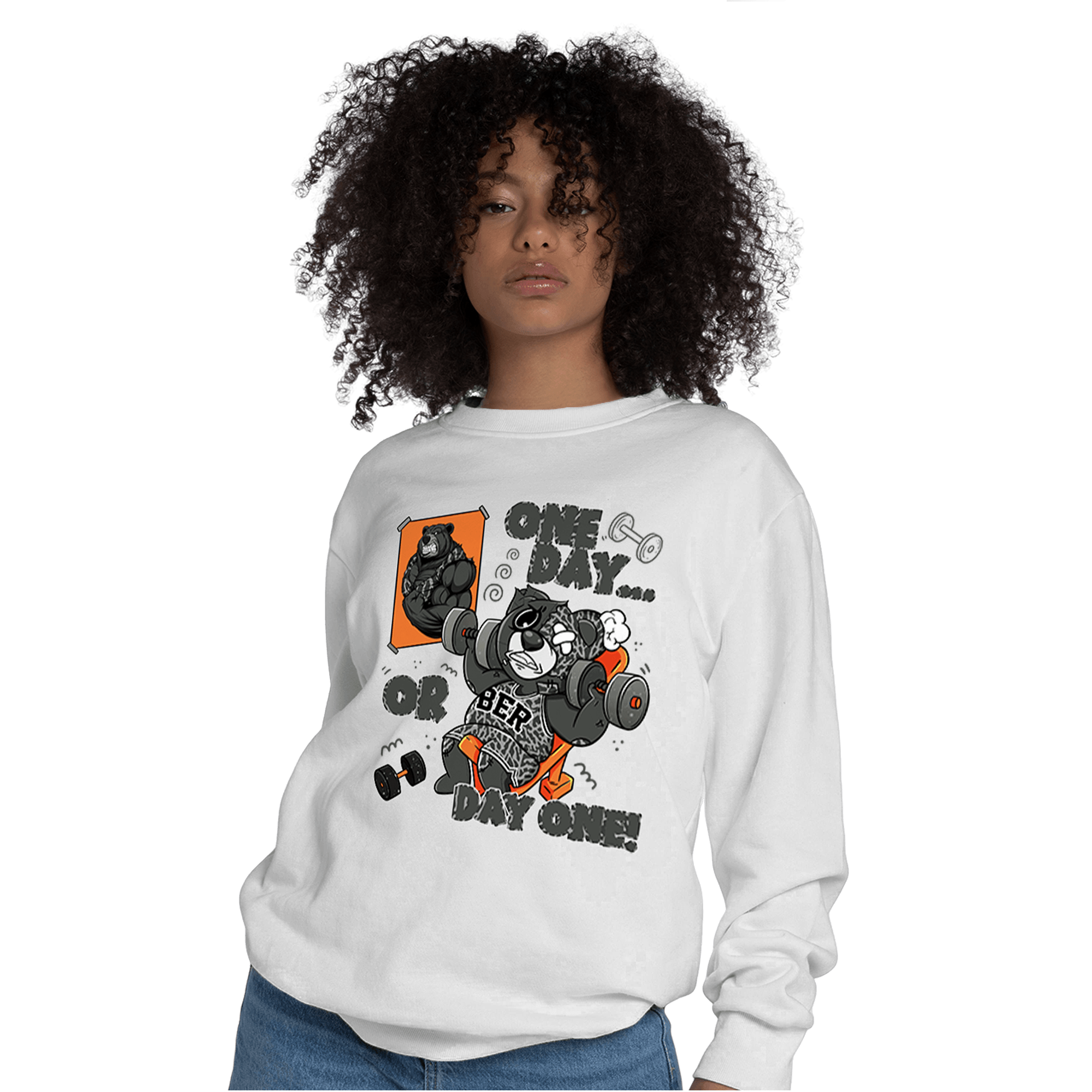 Fear Pack 3s Sweatshirt Match BER Gymmer - NastyJamz