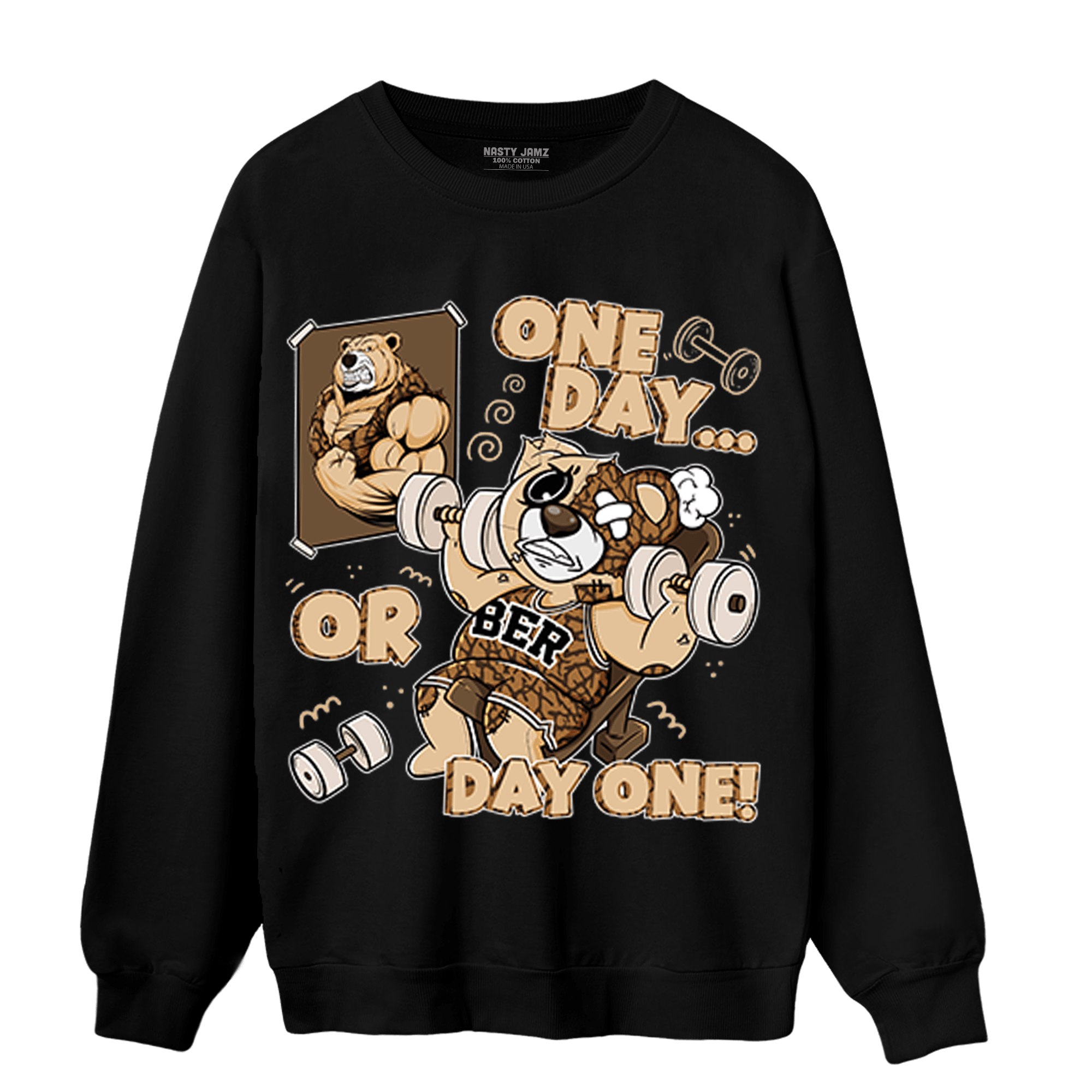 Palomino 3s Sweatshirt Match BER Gymmer - NastyJamz