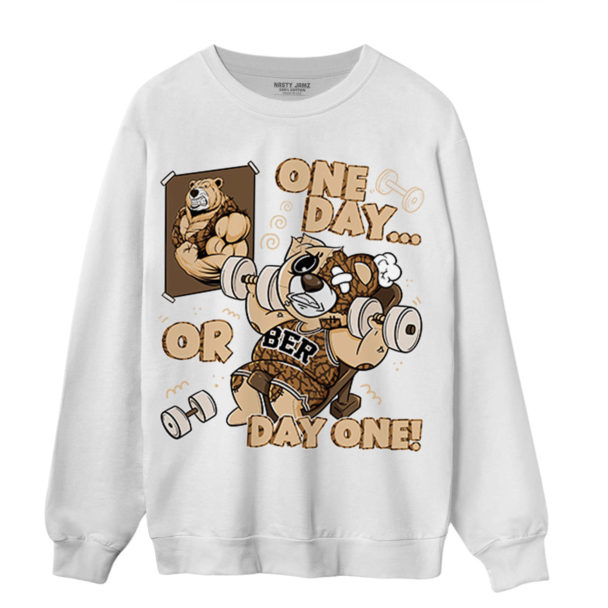 Palomino 3s Sweatshirt Match BER Gymmer - NastyJamz