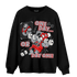 Bred Reimagined 4s Sweatshirt Match BER Gymmer - NastyJamz